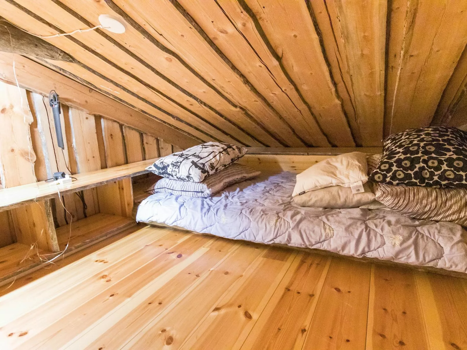 Lomaylläs maja/keloluppo-Inside