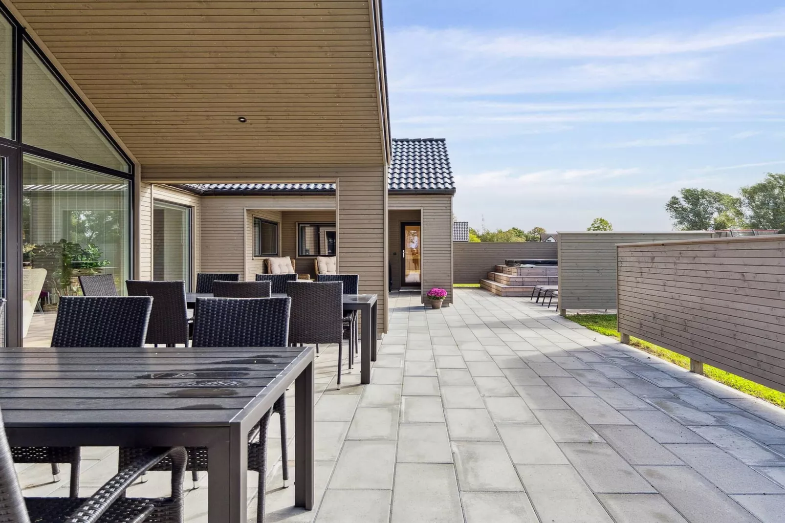 5 Sterne Ferienhaus in Otterup-Im Freien