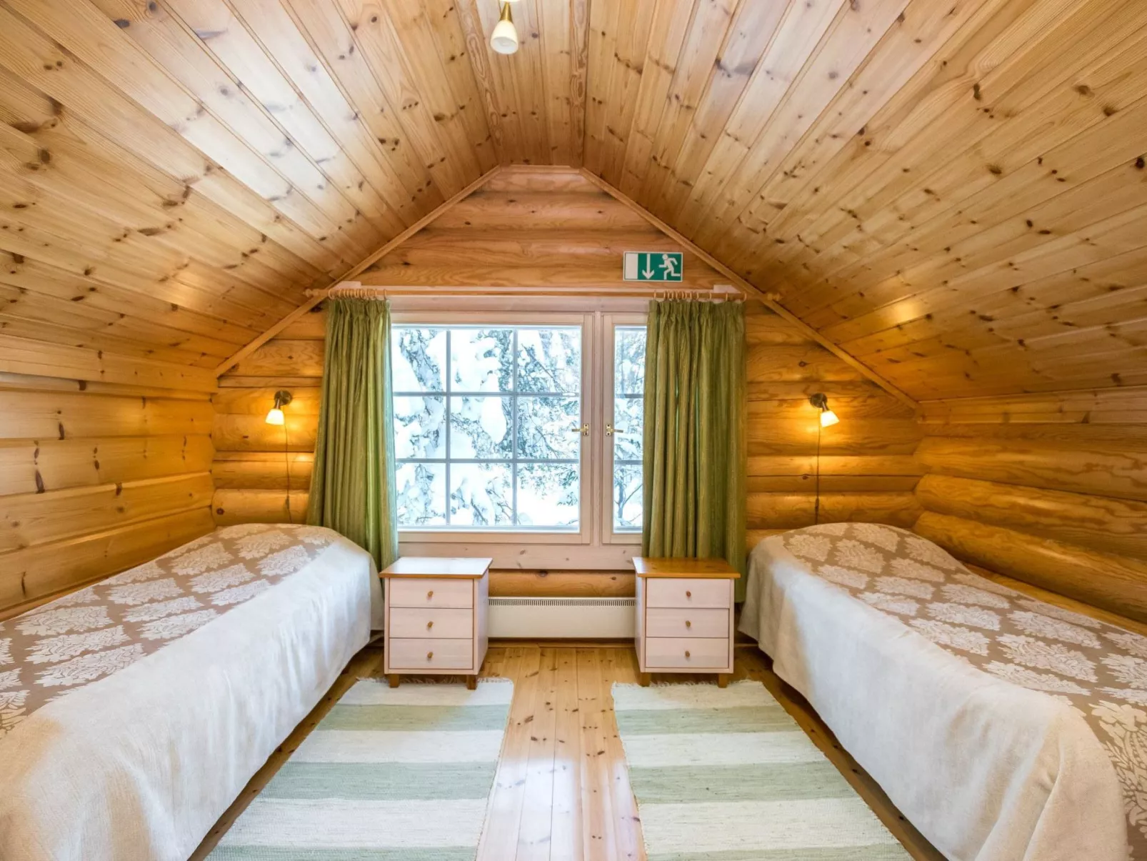 Hallantähti mökki-Dedans