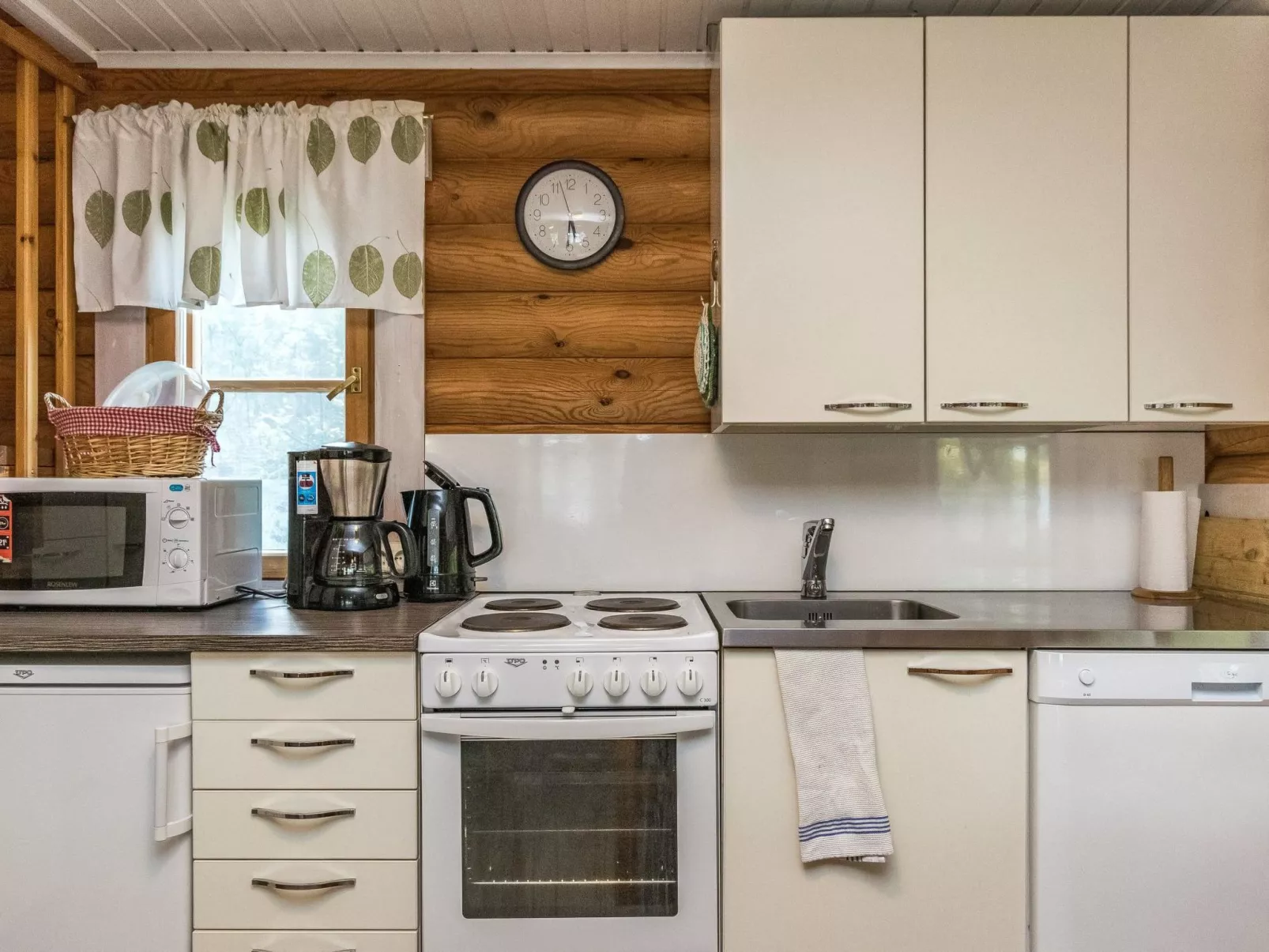 Vihreä mökki-Dedans