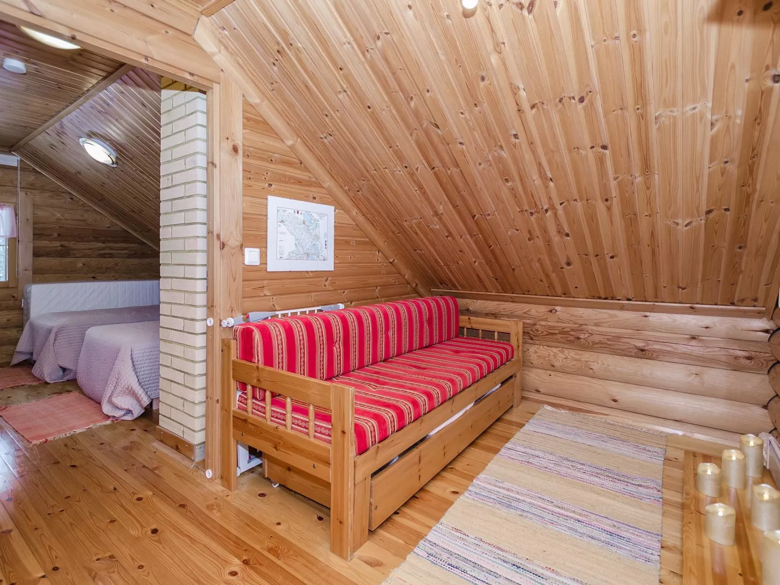 Villa tunturitervakko-Dedans