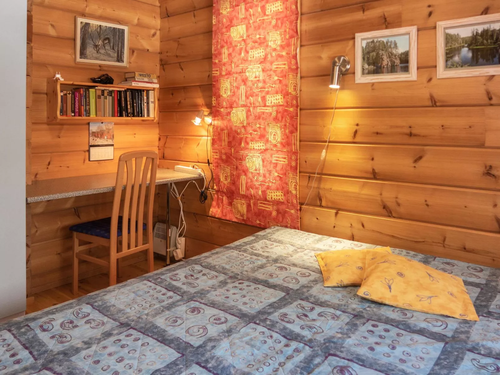 Villa rukaherttua-Dedans