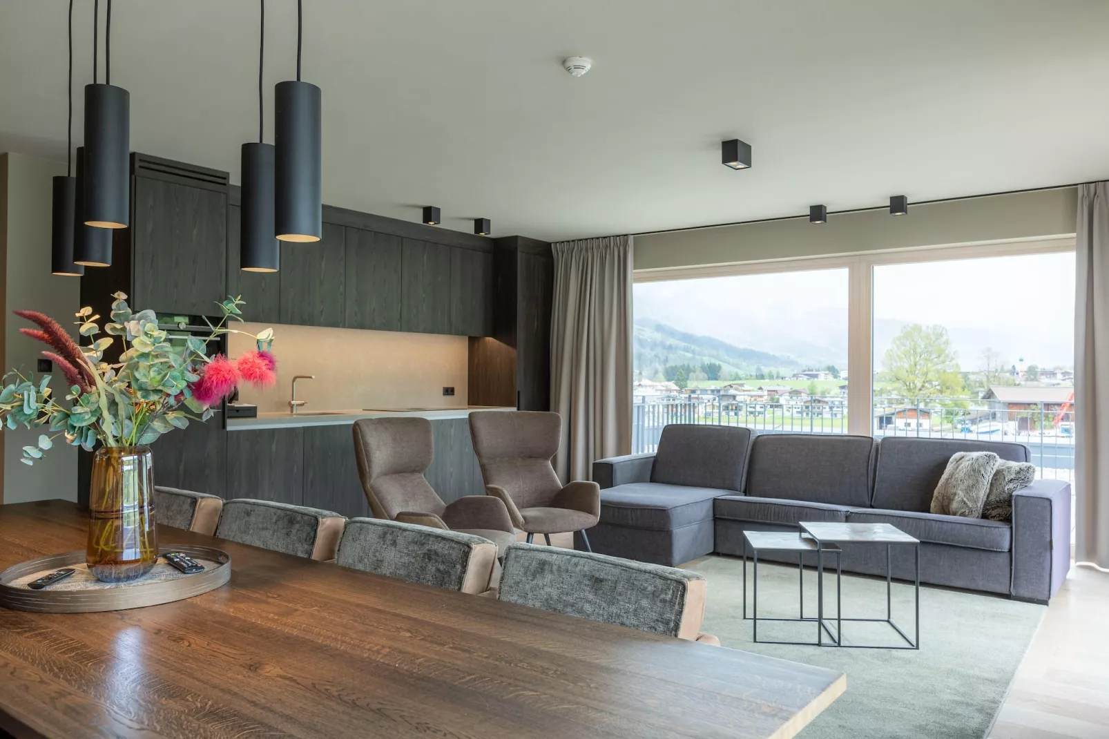 Berg & Golf Apartments Westendorf 4-Living room