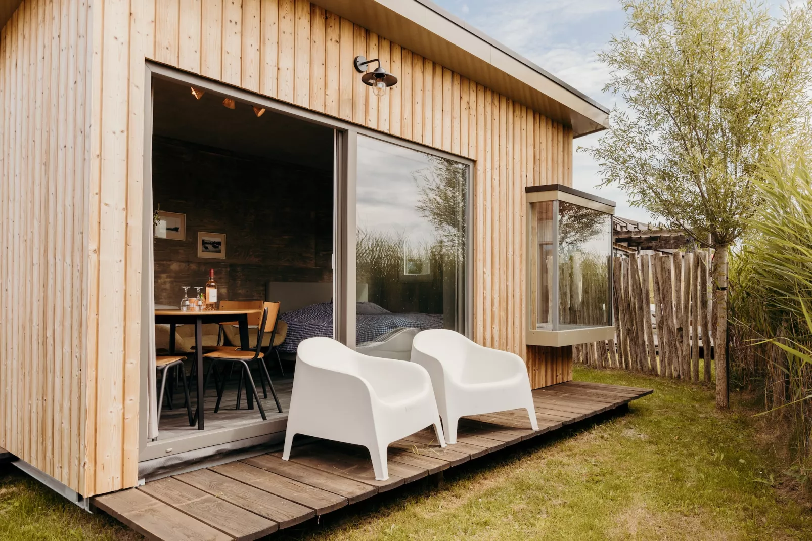 Solglimt 4 Pers.-Terrasse / balcon
