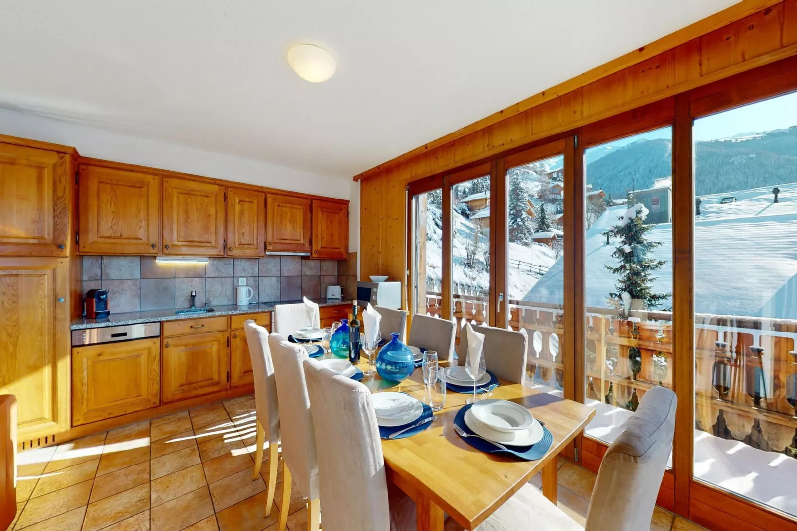 Balcons du Soleil Y2 211 - QUIET apartment 6 pers-Salle à manger