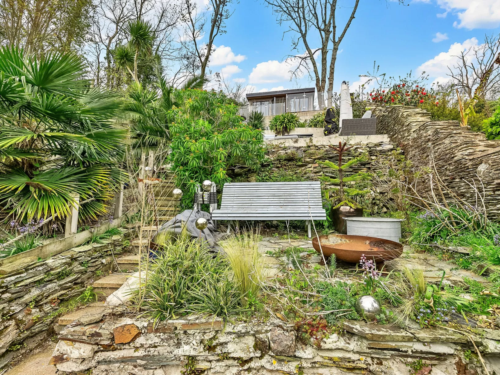 Garden Cottage in Fowey-Dehors