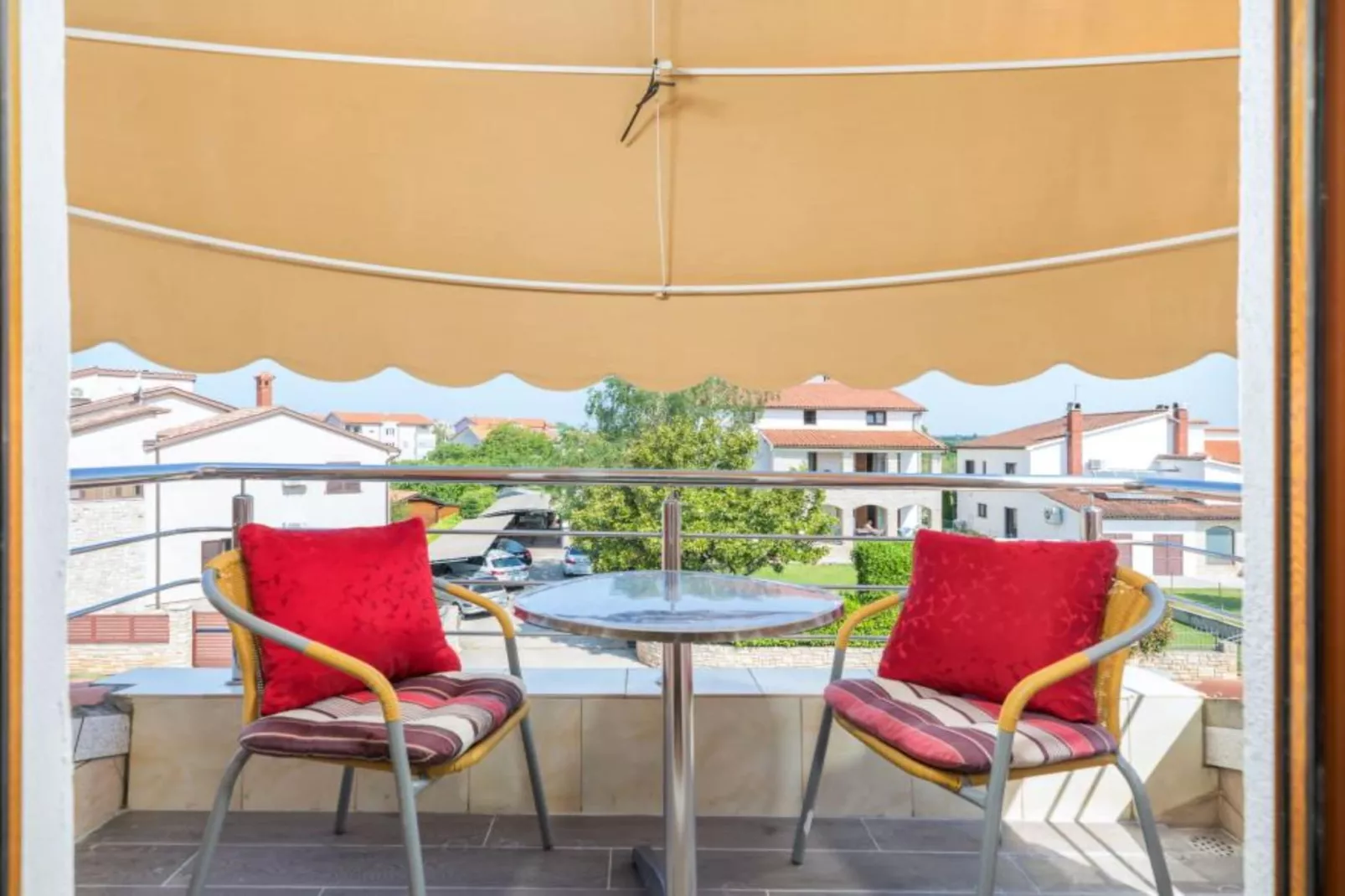 Apartments Manda - One Bedroom Apartment With Terrace (A4)-Terrace balcony