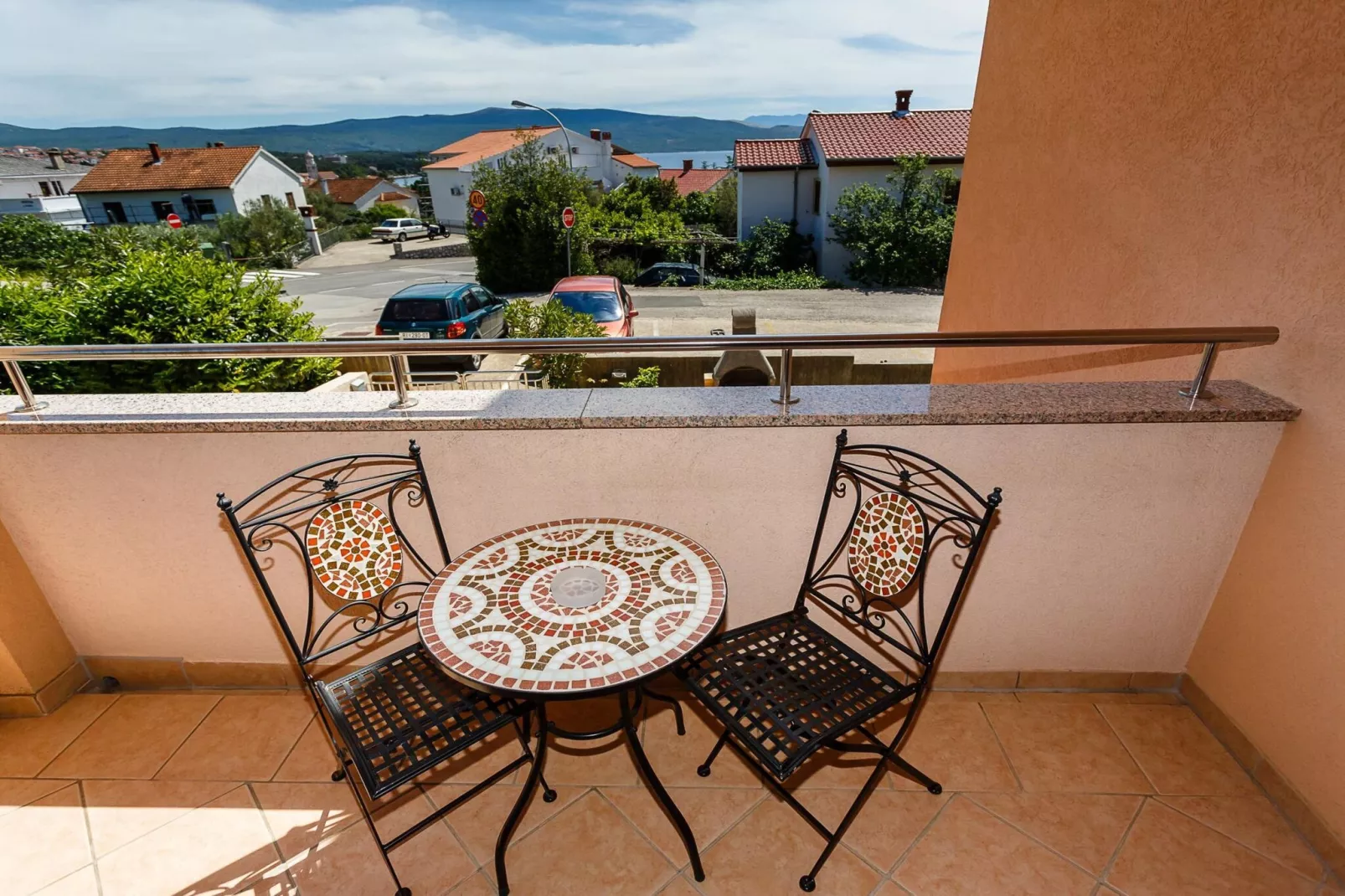 Comfortable and Sunny Krk Apartment - One Bedroom Apartment with Terrace