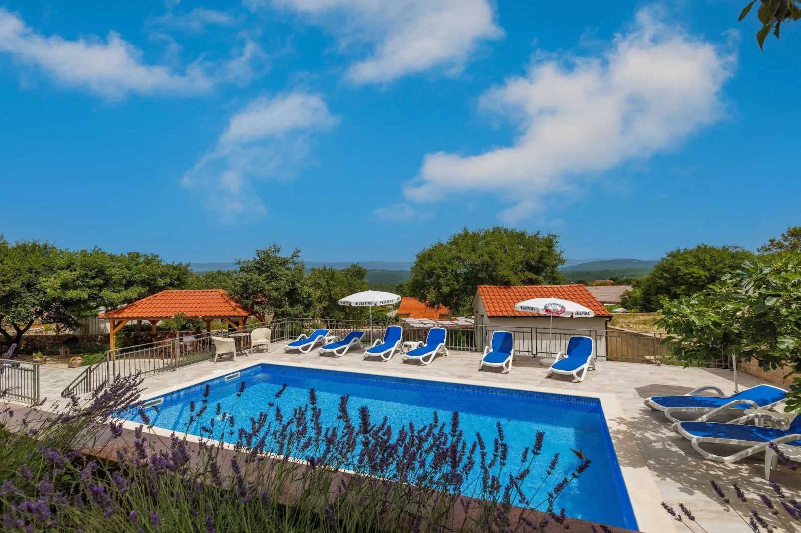 Wonderful Krk Island Stay: Shared Pool, Grill Patio, and Nearby Beaches - Double Room-Aussicht