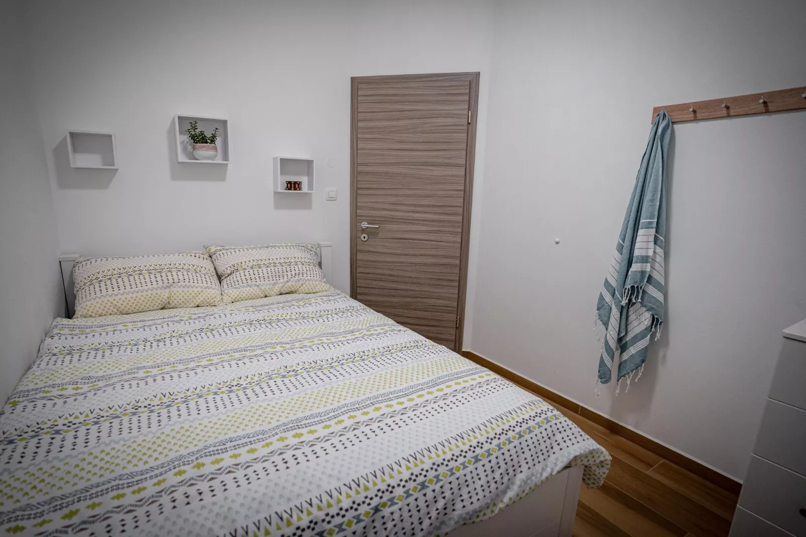 Peaceful Oasis in Nature Holiday Home with Terrace and Sauna - Three Bedroom Holiday Home with Terrace and Sauna-Bedroom