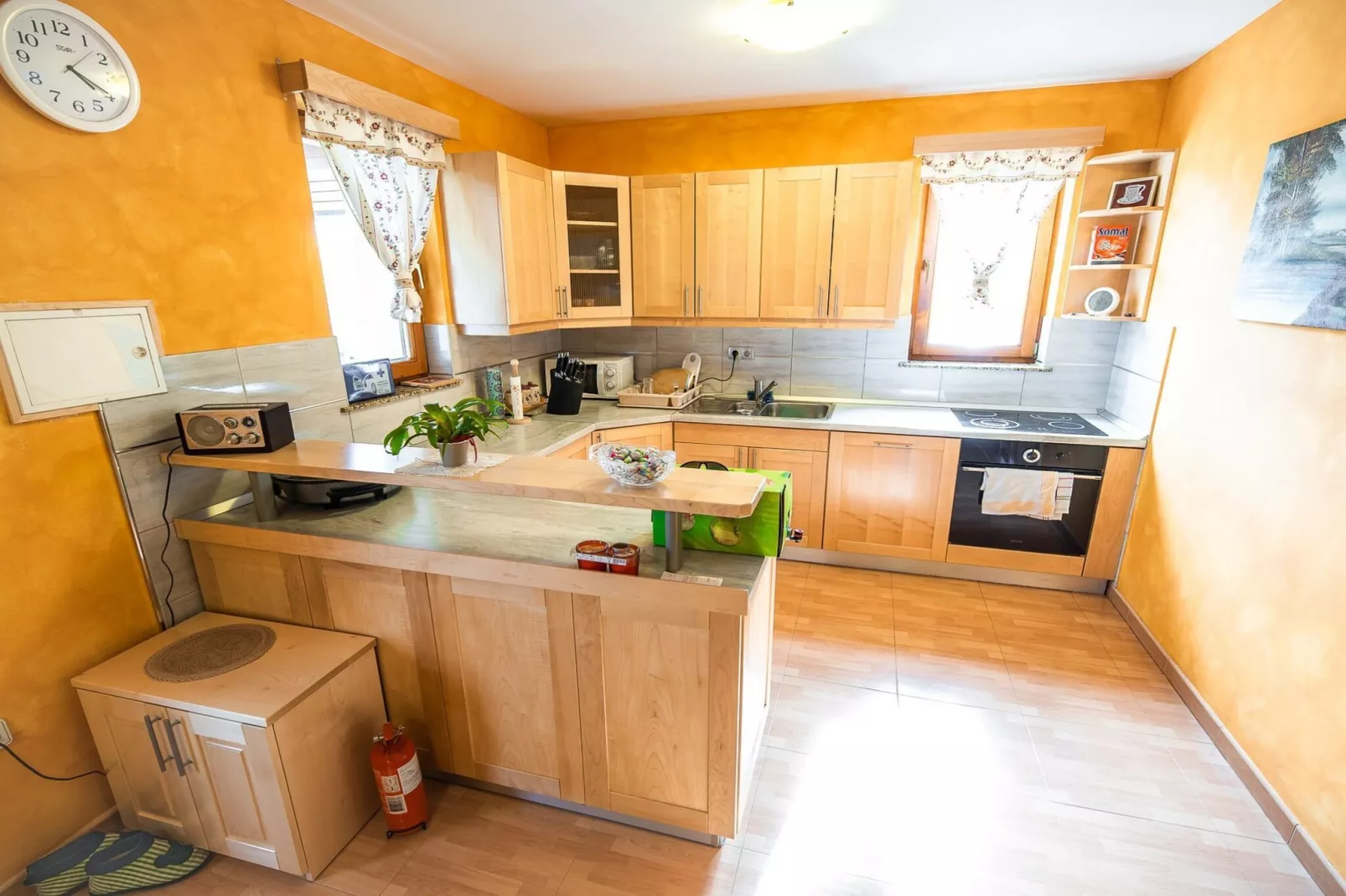 Golden Horizon Holiday Home with Terrace and Garden - One Bedroom Holiday Home with Terrace and Garden-Cuisine