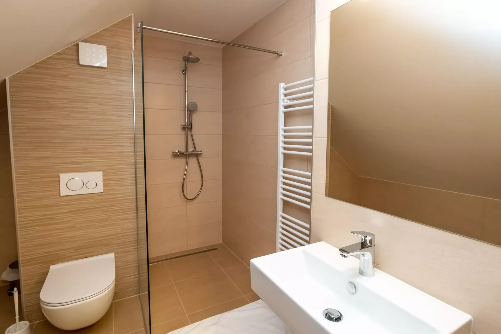 The Woodland Nook Apartments Bohinj - Comfort Two Bedroom Apartment with Balcony (owner F)-Badezimmer