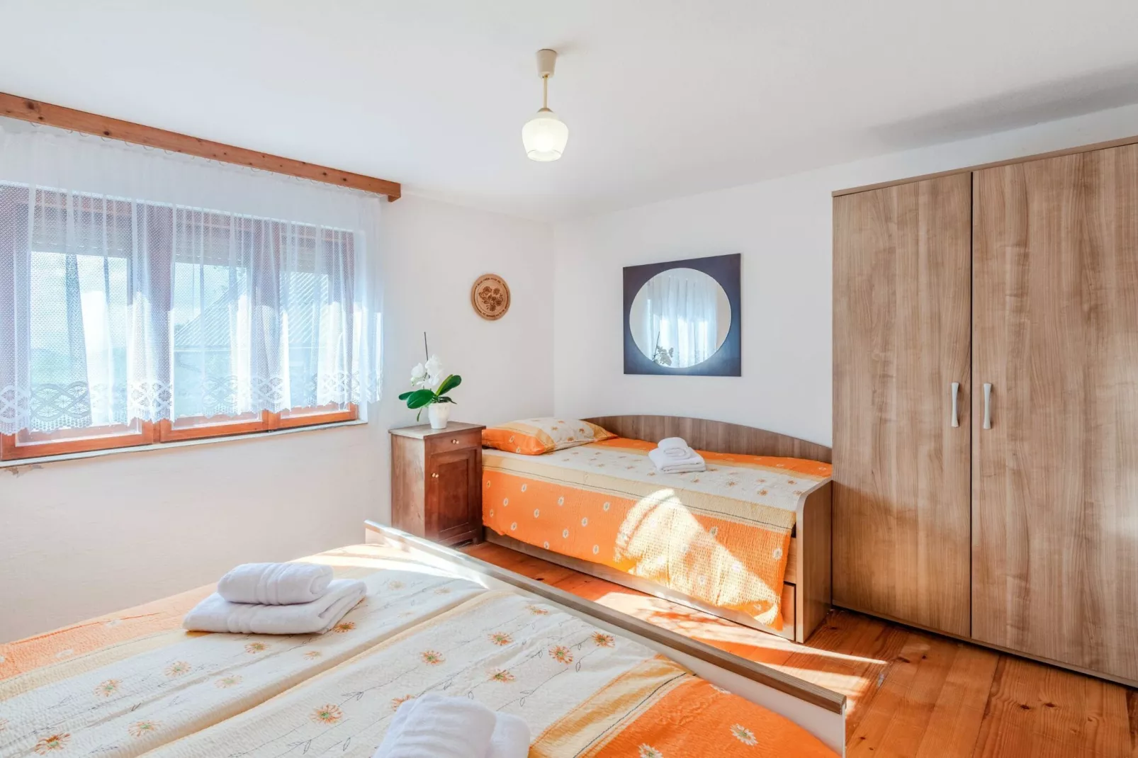 Nature Hideaway Holiday Homes with Sauna - Two Bedroom Holiday Home (owner Liza)-Bedroom