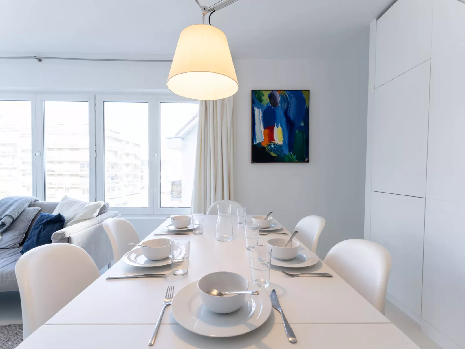 Blanc Rivage with garage-Inside