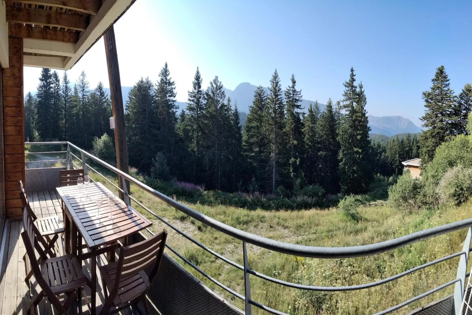 V. Du Bachat Meleze B N°12 - 3P6-Terrasse/Balkon