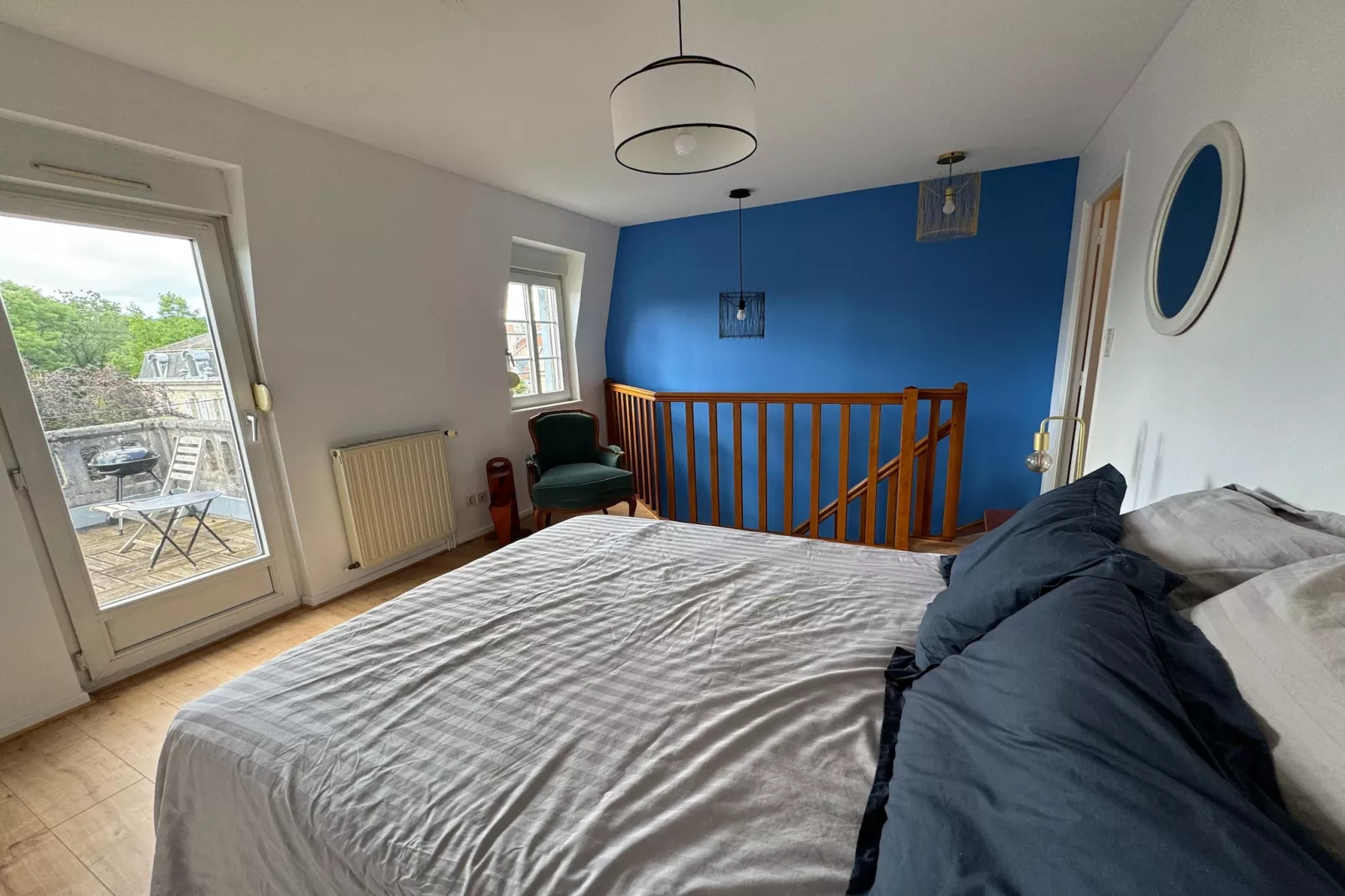 Appartement avec rooftop terrace-Chambre