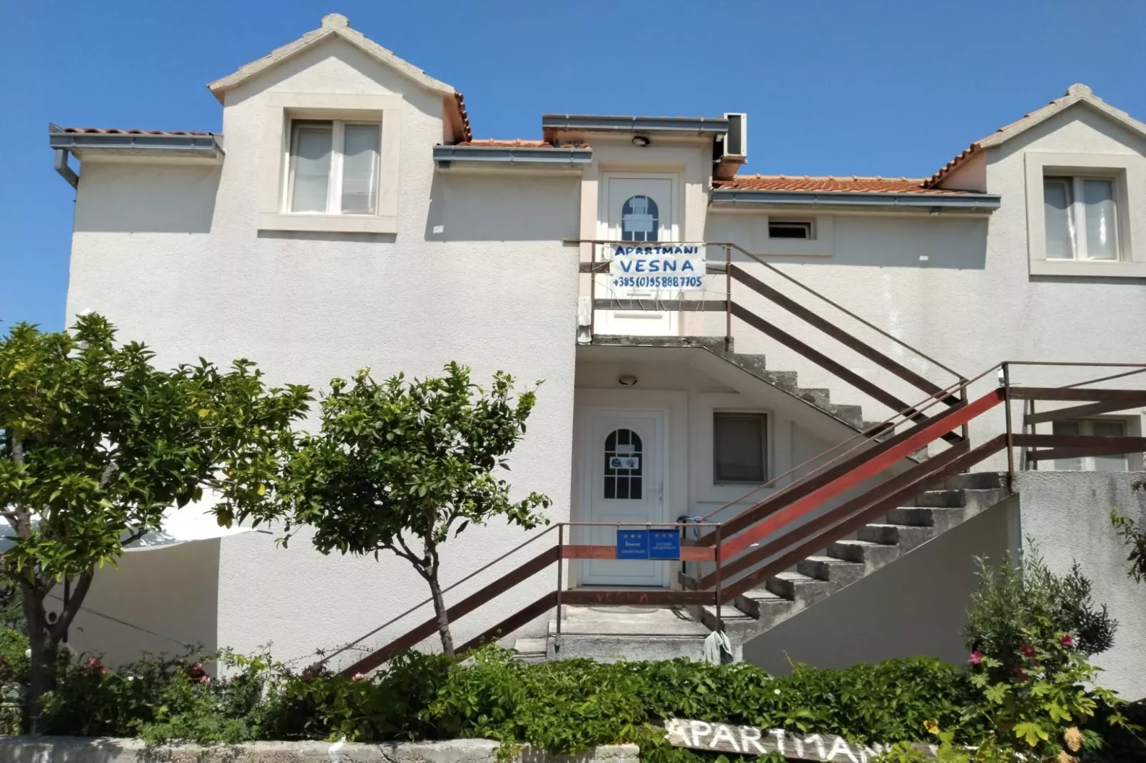 Vesna Panoramic Apartments - Two Bedroom Apartment with Sea View and Terrace (Irena)-Im Freien