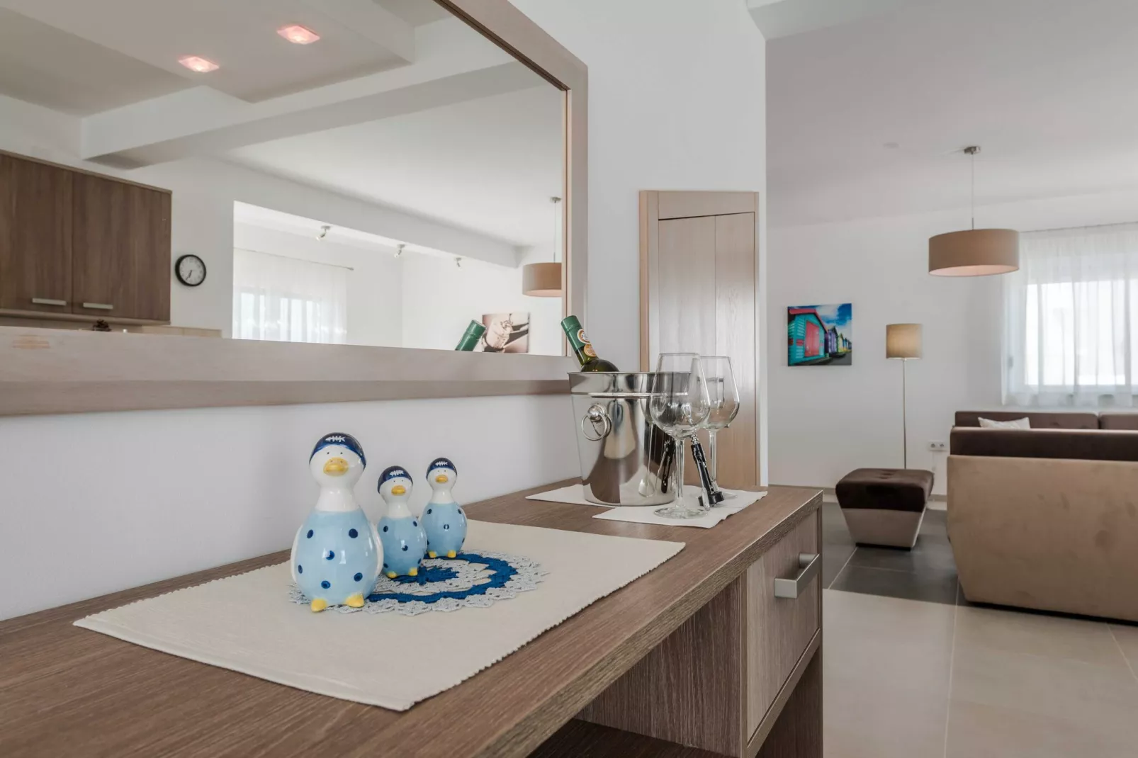 Luxury Escape with Swimming Pool & Modern Design - Four Bedroom Villa with Sea View and Private Pool ( Villa 8)-Salon