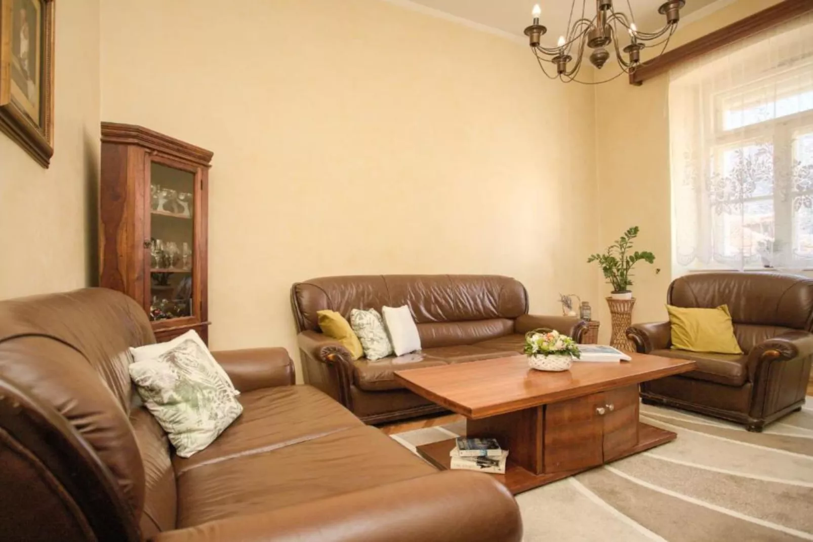 Kotor Old Town Charm Apartment - Two Bedroom Apartment-Living room
