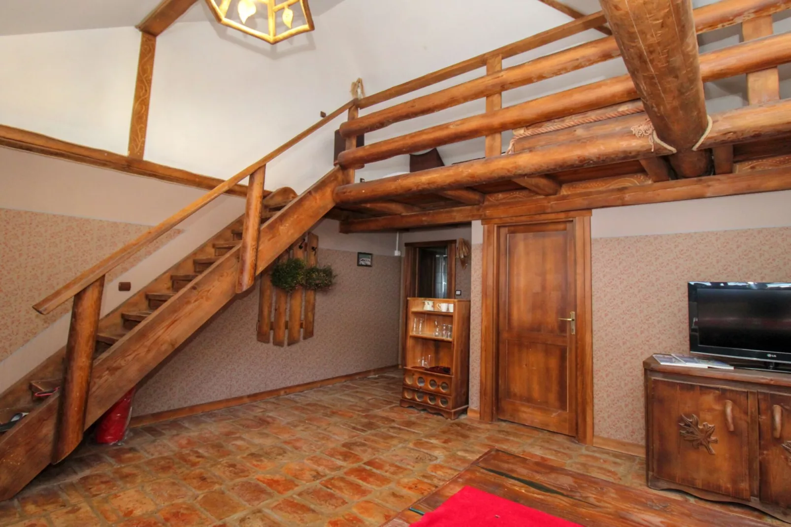 Ethno Village Dolina Mira - Two Bedroom Holiday Home (Zelengora)-Stairs