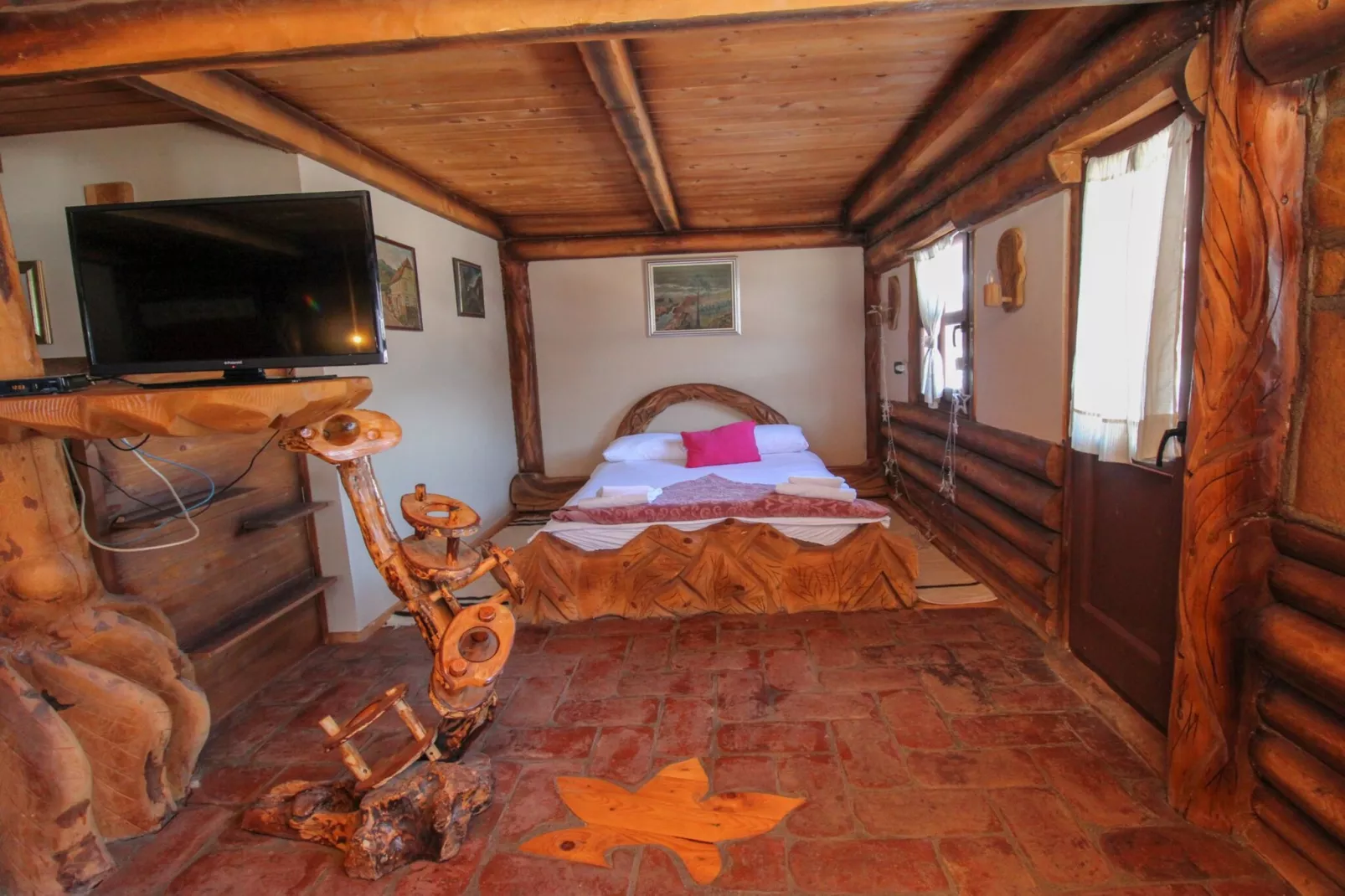 Ethno Village Dolina Mira - Three Bedroom Holiday Home - (Jahorina)-Bedroom
