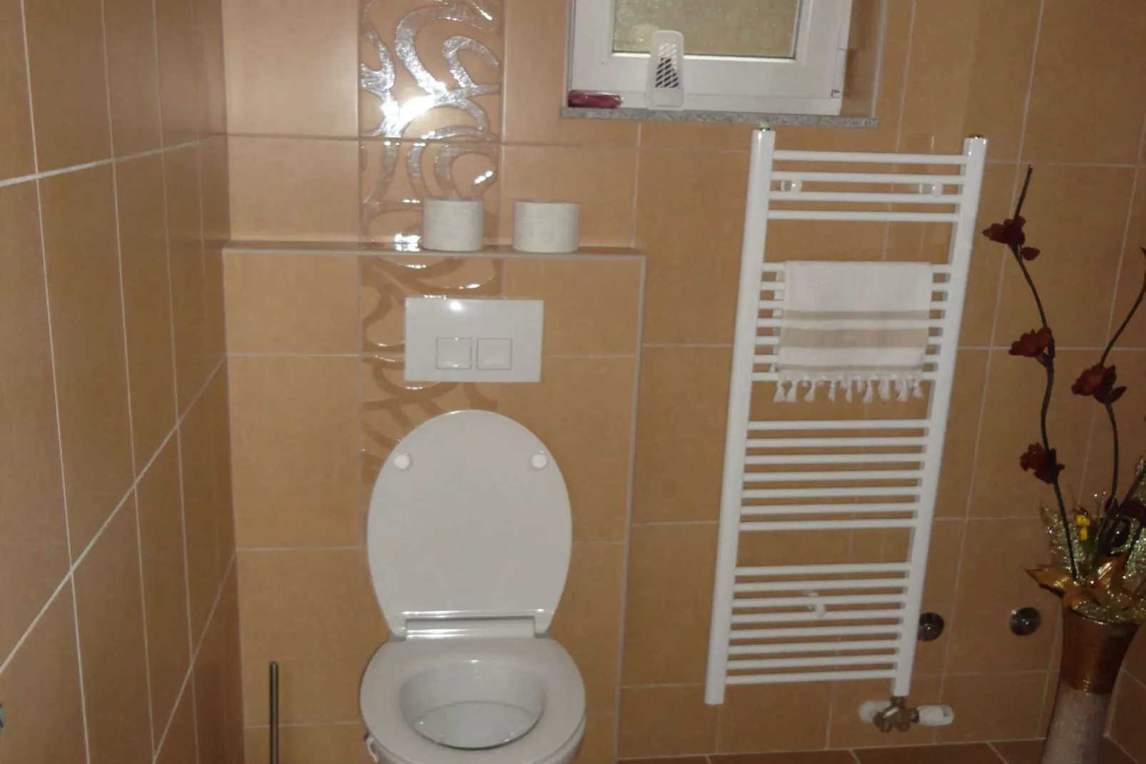 Apartments A&D - One Bedroom Apartment with Terrace and River View (Ana)-Badezimmer