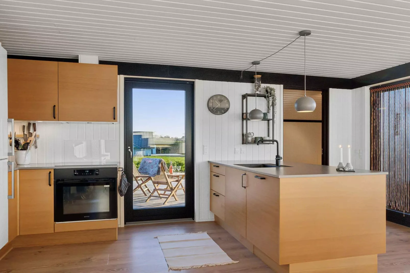 5 Sterne Ferienhaus in Rønde-Innenbereich