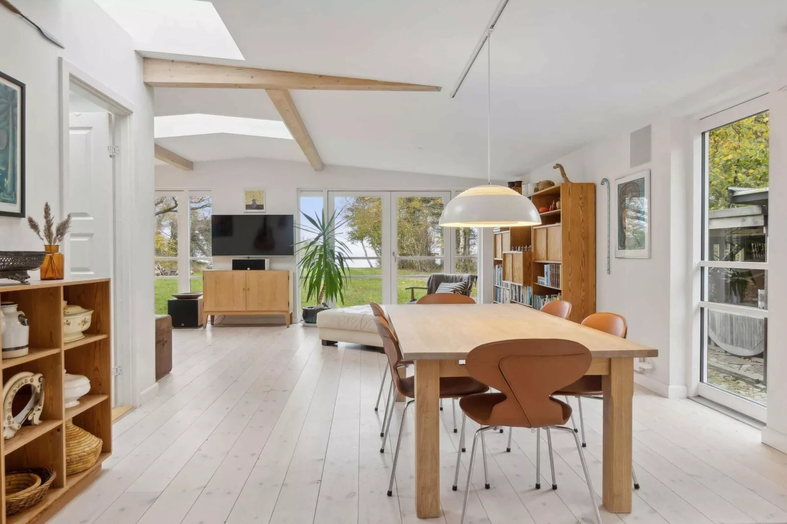 5 Sterne Ferienhaus in Nykøbing Sj-Innenbereich