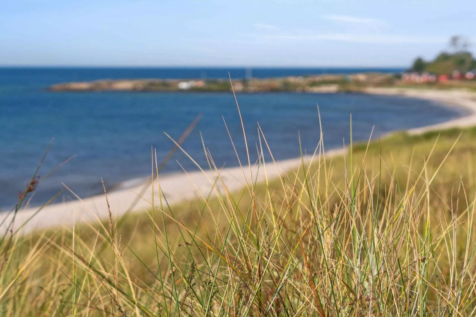 5 Sterne Ferienhaus in Aakirkeby-Wasserblick