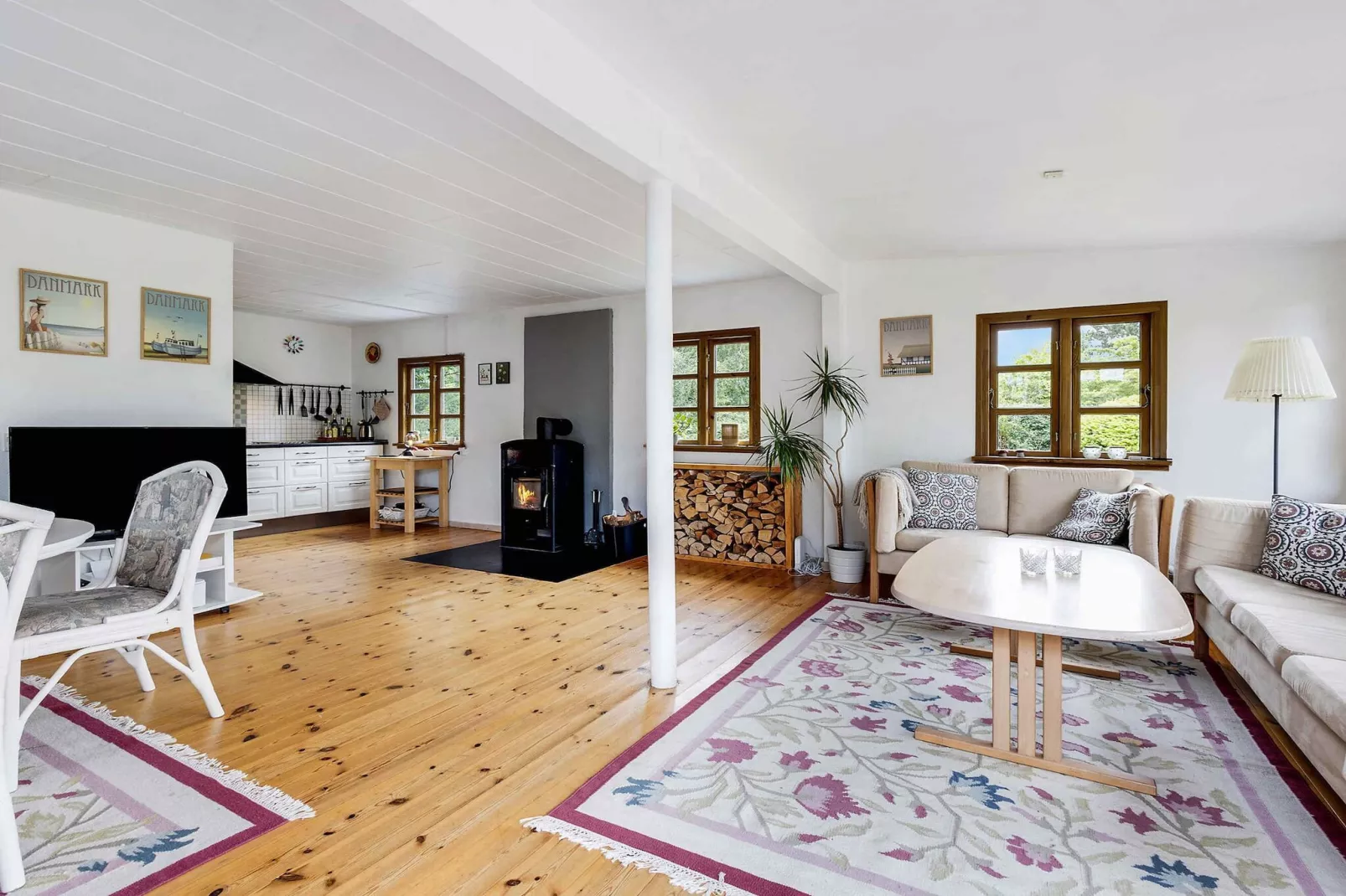 5 Sterne Ferienhaus in Nykøbing Sj-Innenbereich