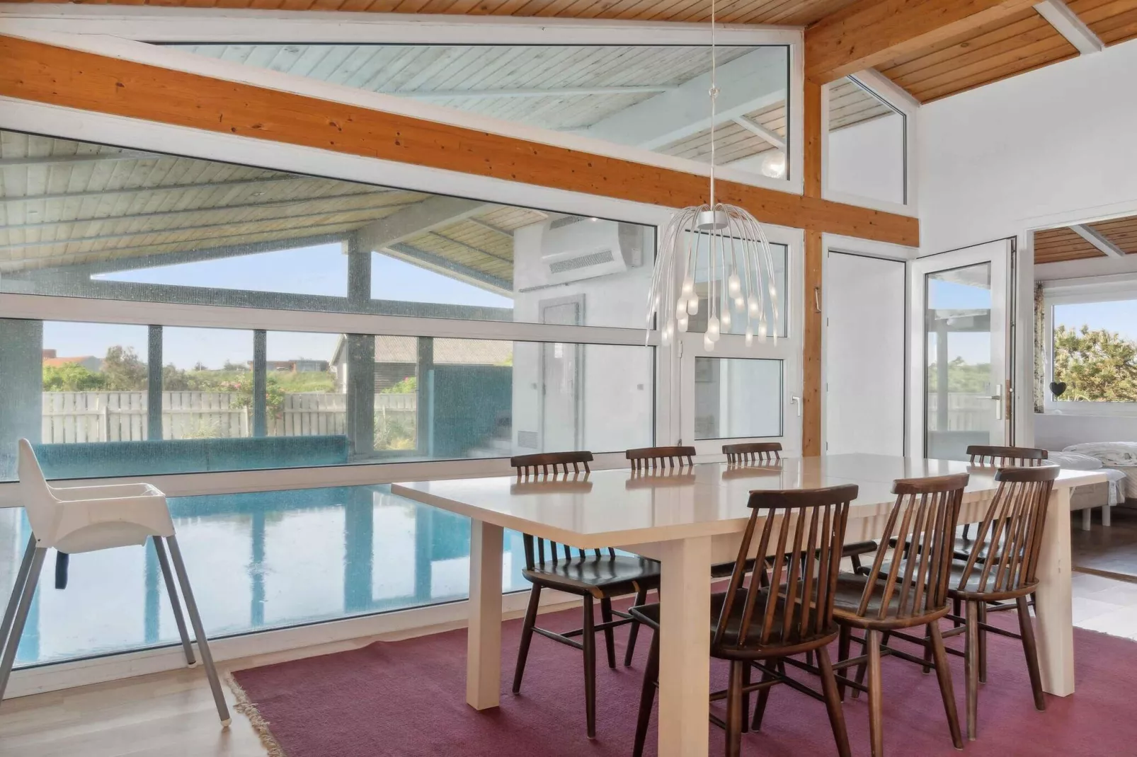 5 Sterne Ferienhaus in Vestervig-Schwimmbad