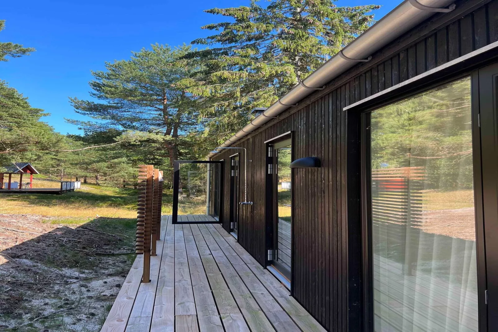 5 Sterne Ferienhaus in Nexø-Im Freien