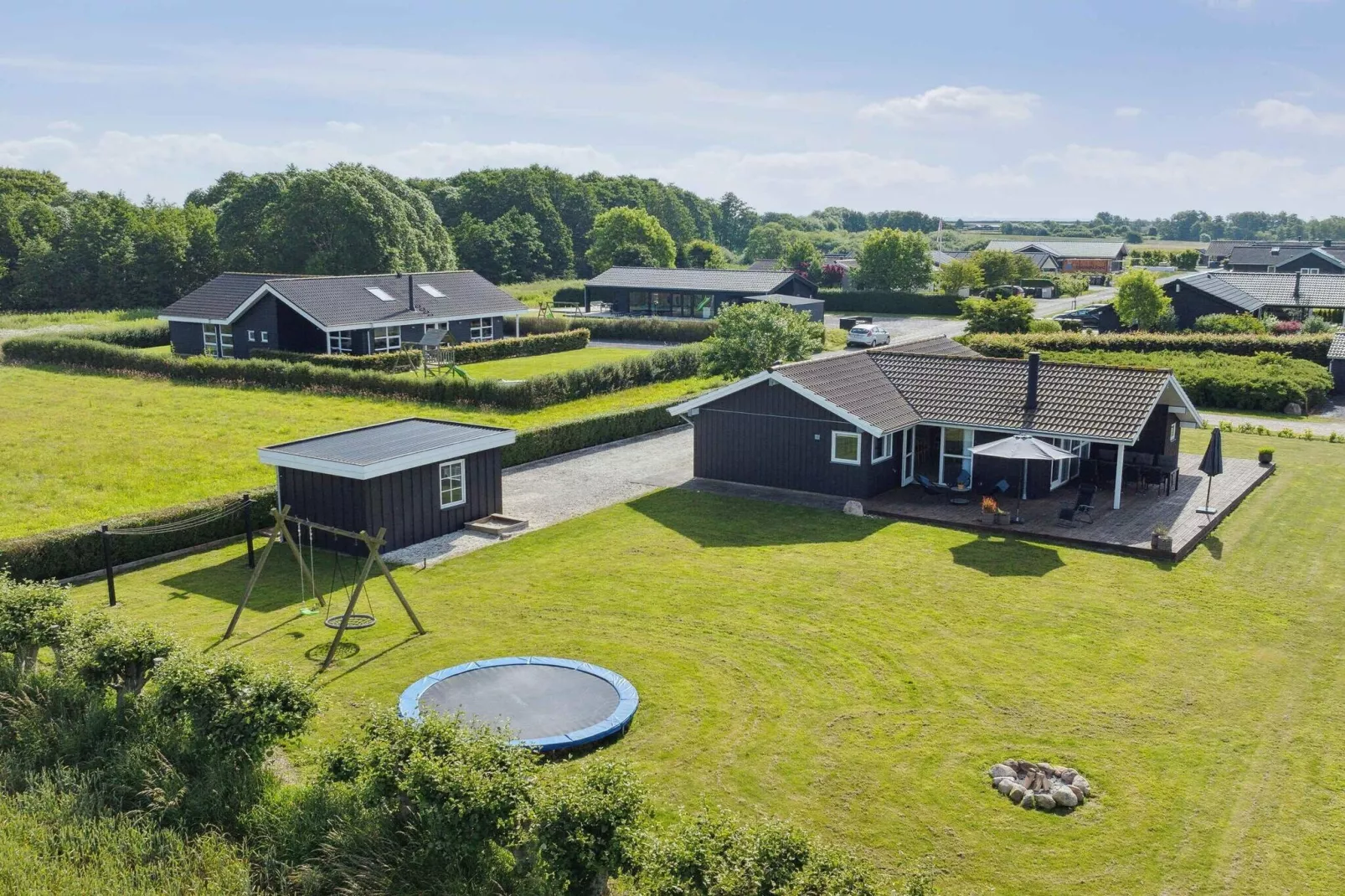 5 Sterne Ferienhaus in Haderslev-Im Freien