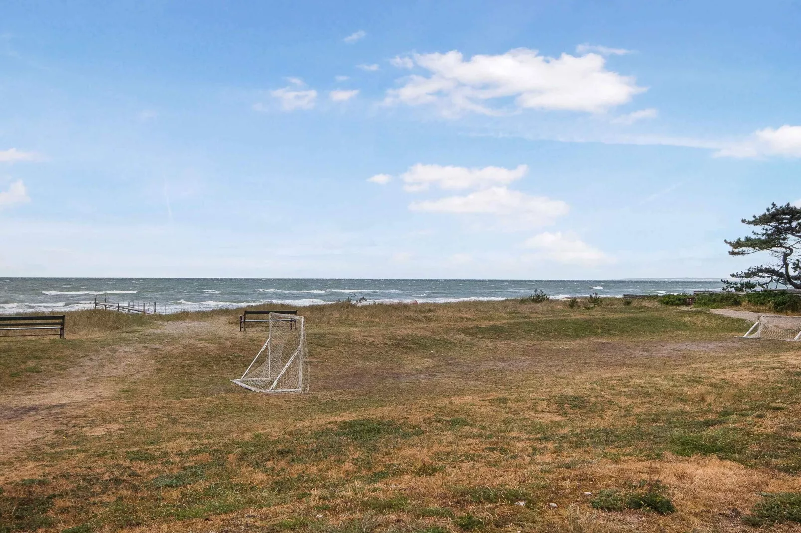 5 Sterne Ferienhaus in Store Fuglede-Im Freien