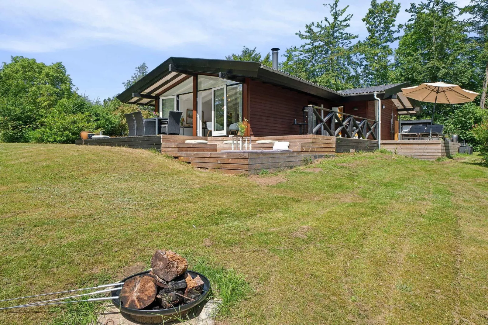 5 Sterne Ferienhaus in Tisvildeleje-Im Freien