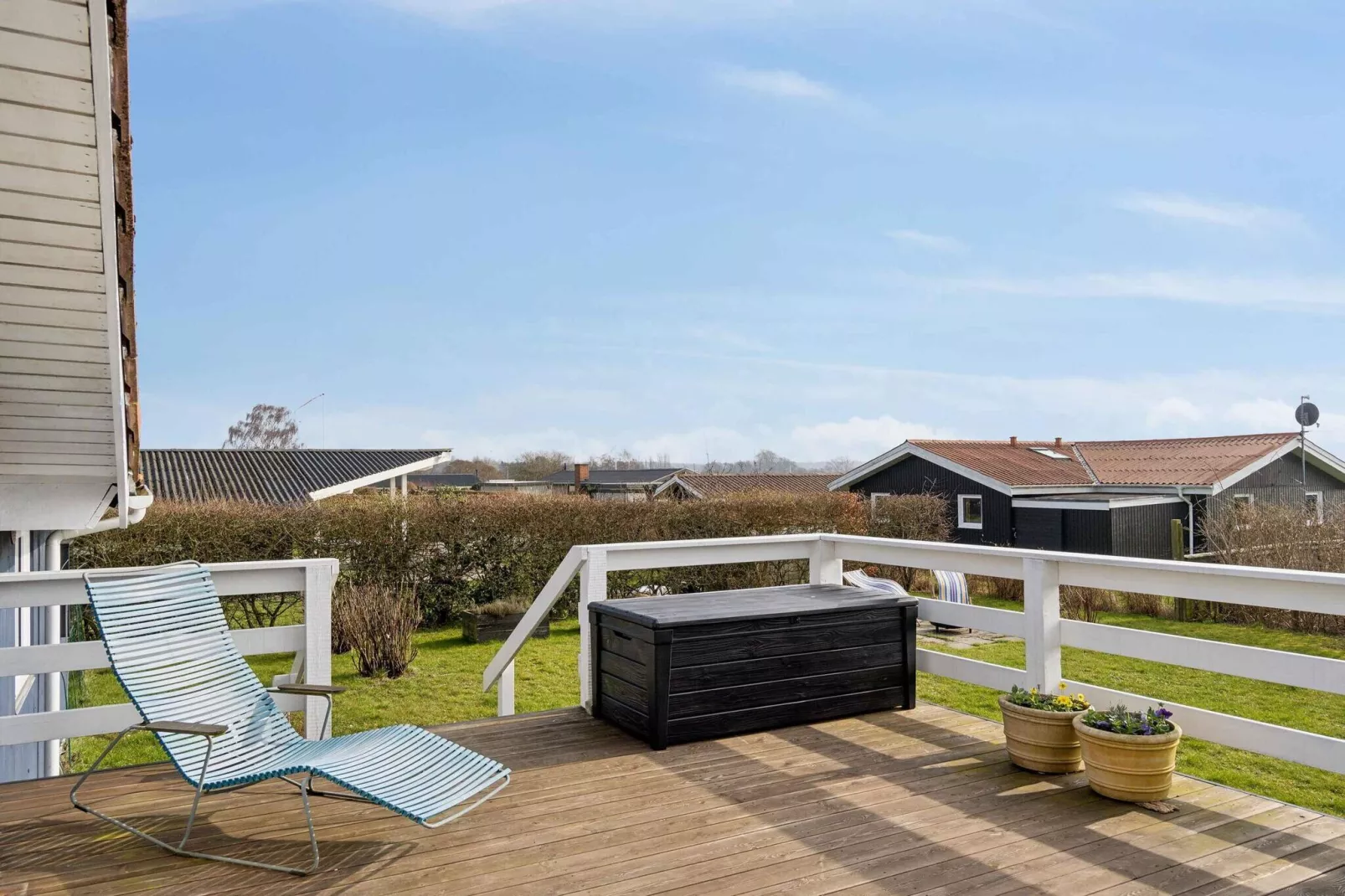 5 Sterne Ferienhaus in Rønde-Im Freien