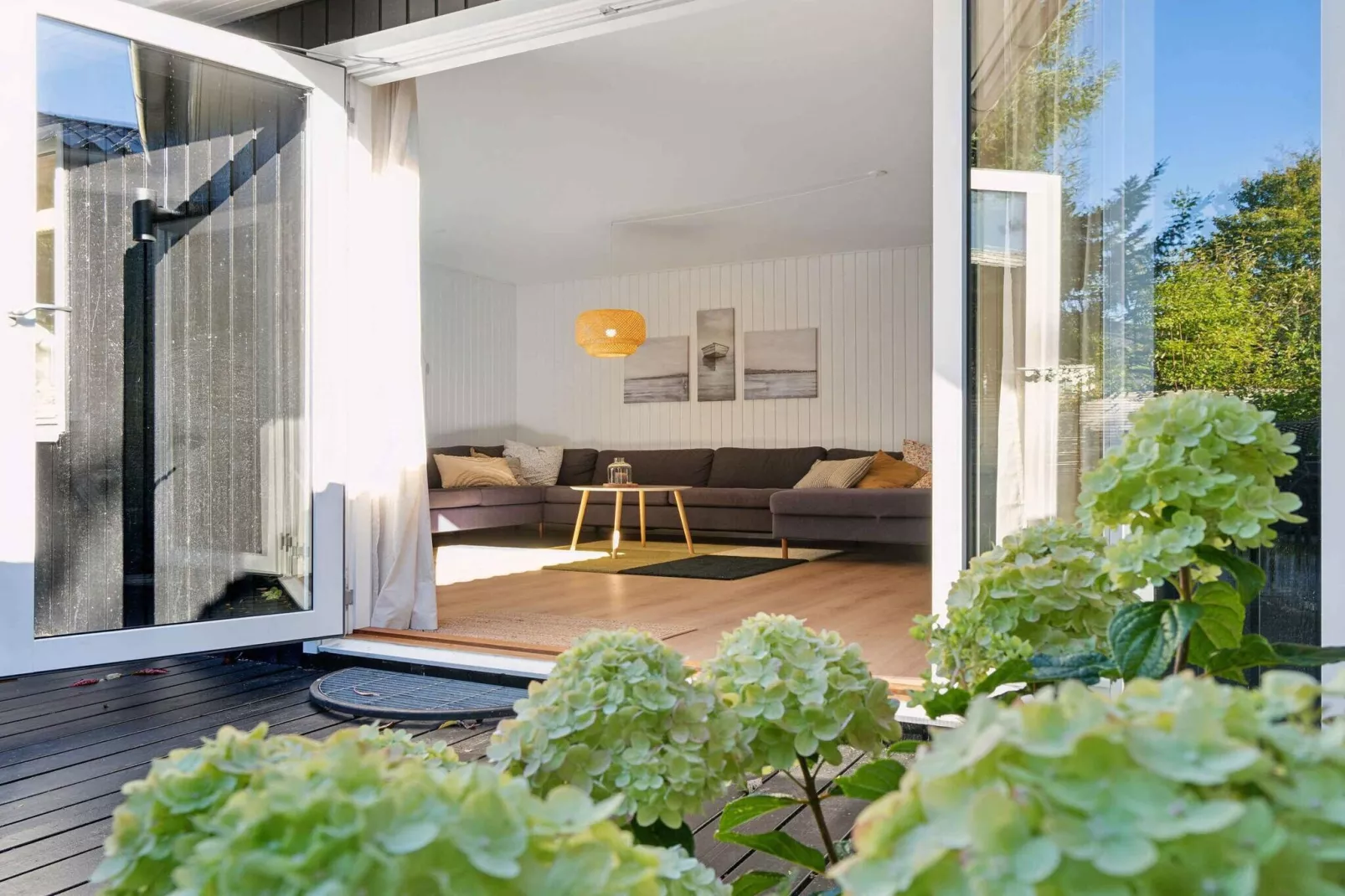 5 Sterne Ferienhaus in Hornbæk-Im Freien