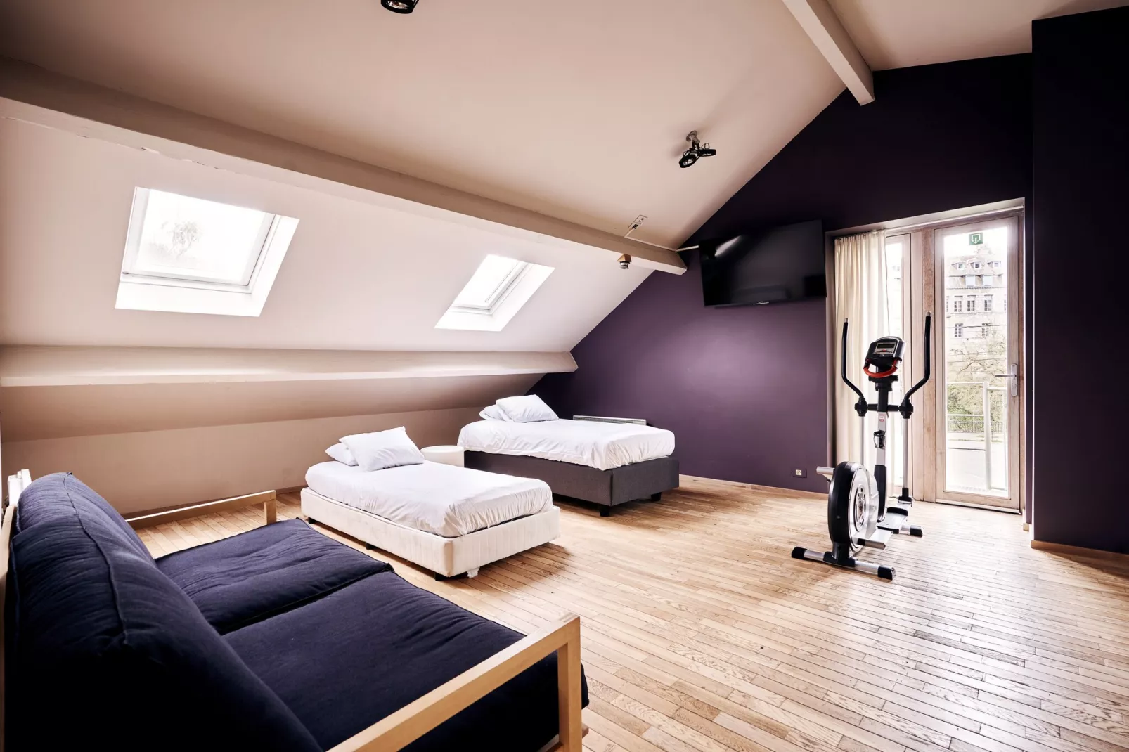 Le reflet de l’Ourthe-Bedroom