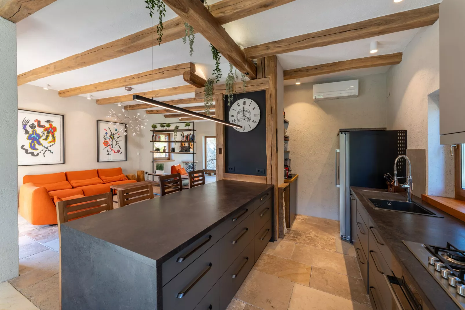 Authentic Villa Fisola-Dining room