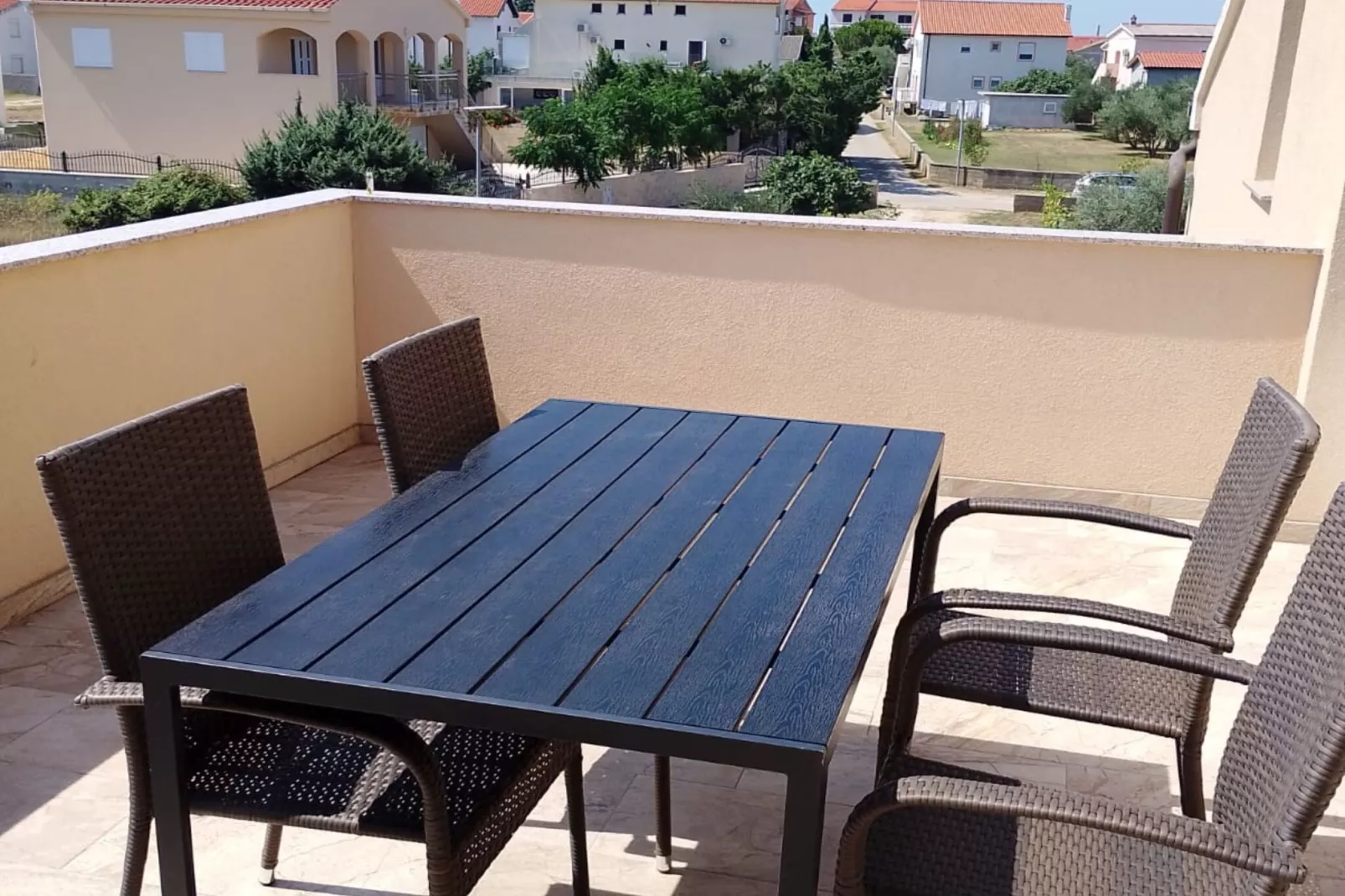 Apartments Marta - Two Bedroom Apartment With Terrace-Terrace balcony