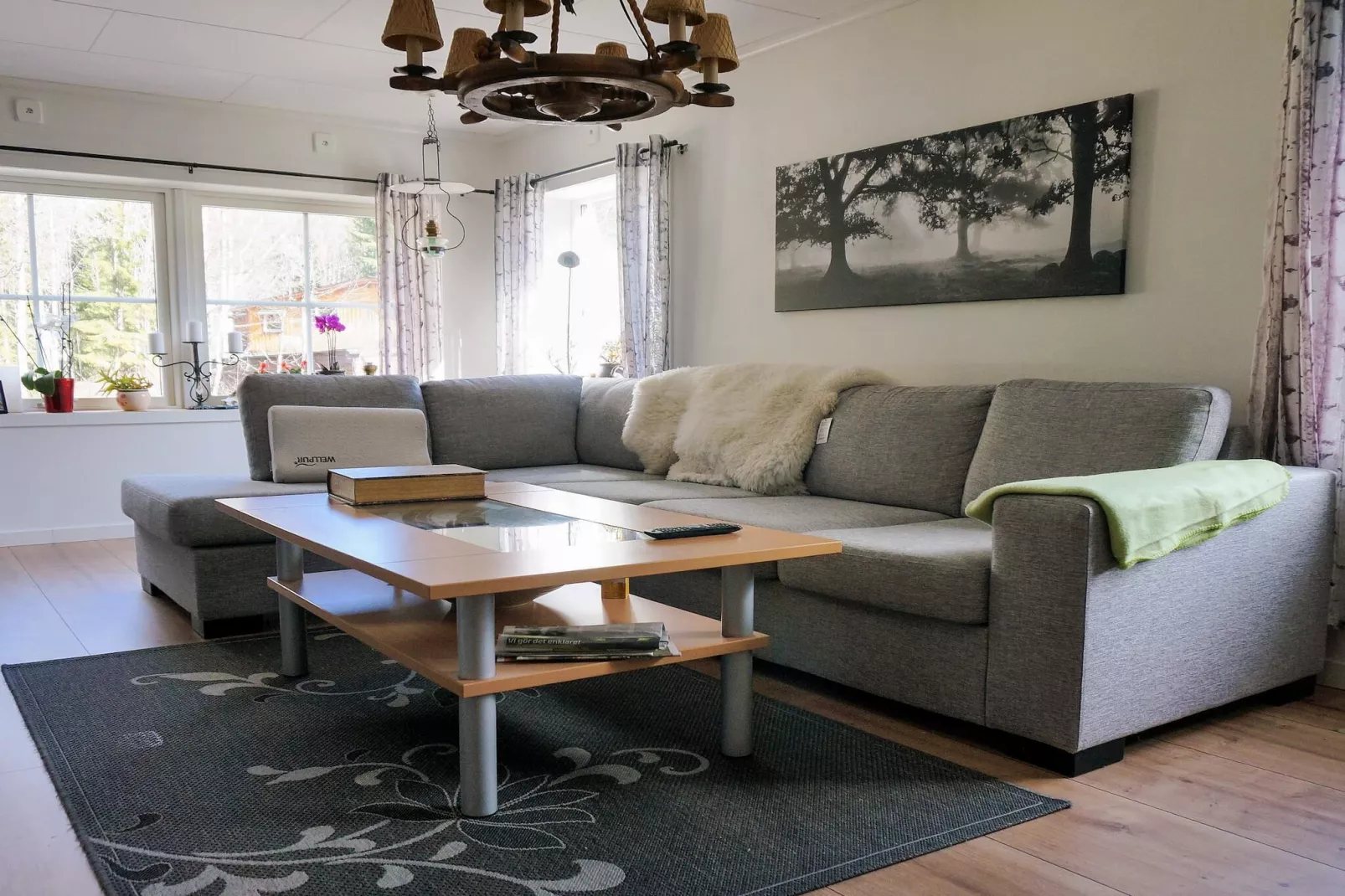 Charmantes Ferienhaus am Sjunnaryd-See-Innenbereich