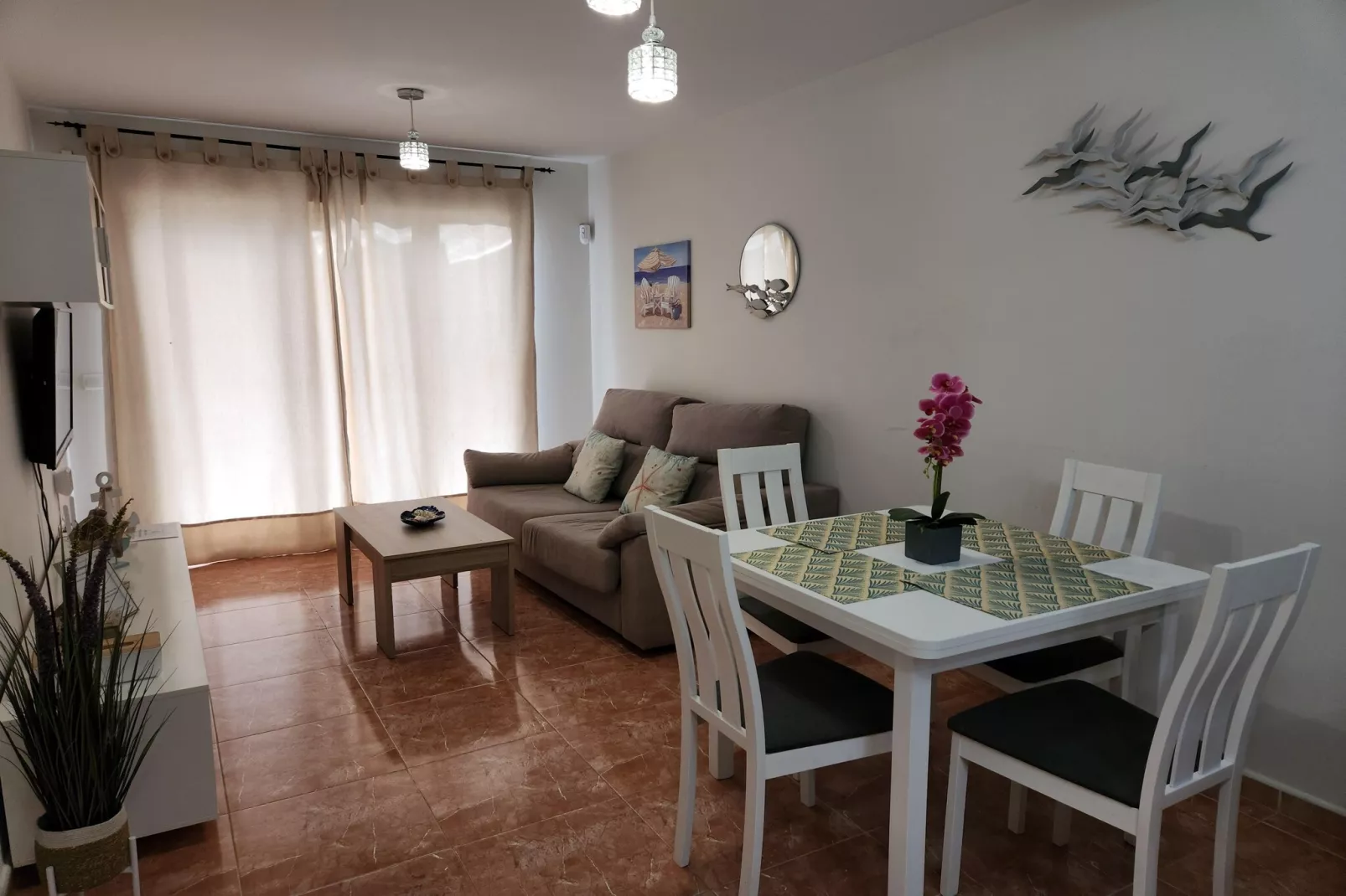 CT 362 AL - Primera Linea - Beachfront - Vera Playa-Living room