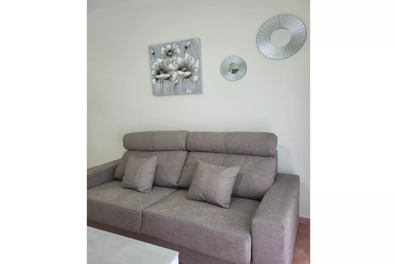 CT 351 AL - Faro's Atico Duplex con piscina privada - Vera Playa-Living room