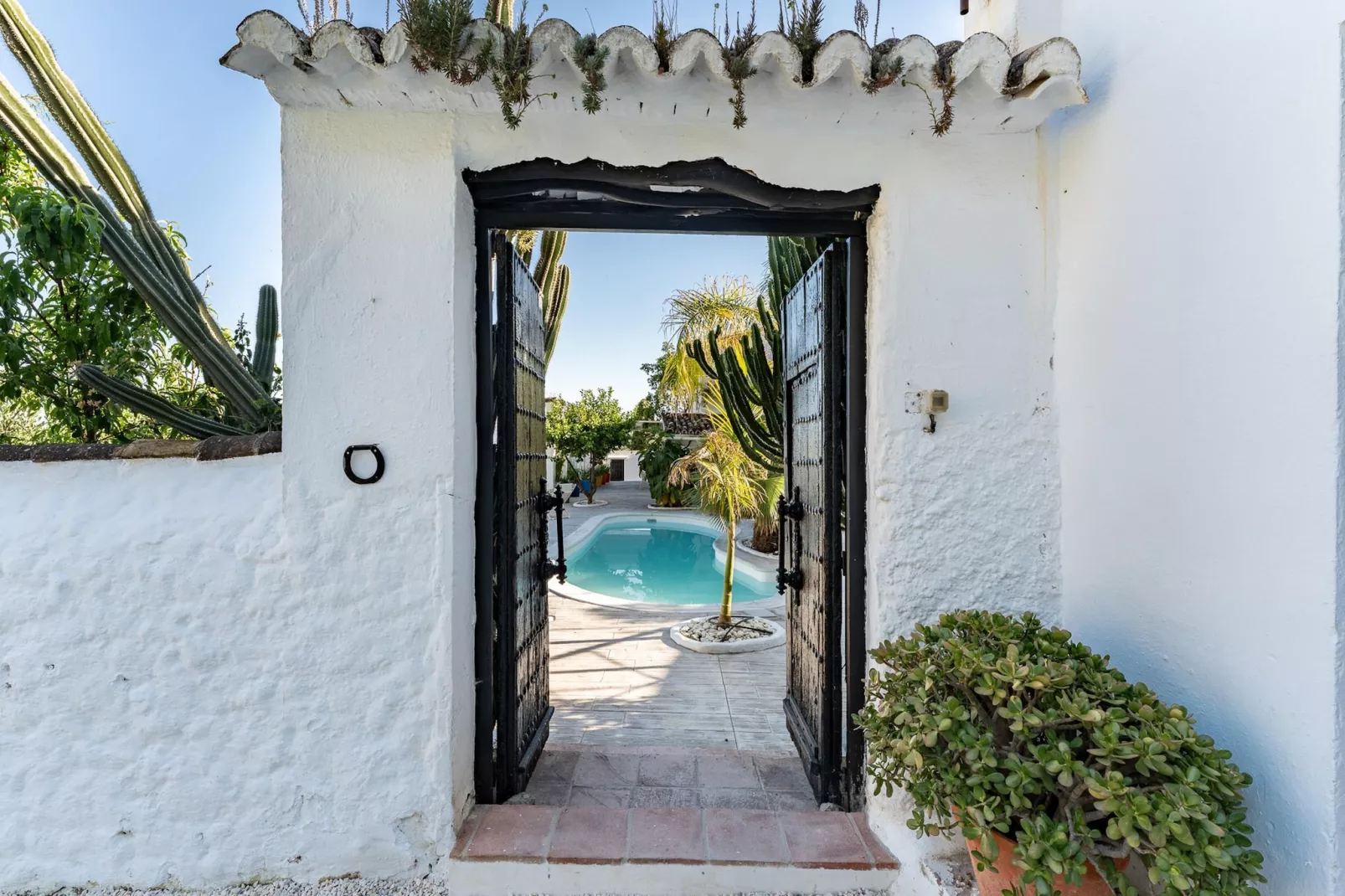 CT 390 - Faros Zen Ohm & Yoga Retreat - Cortijo Pura Paz in Casarabonela-Piscine