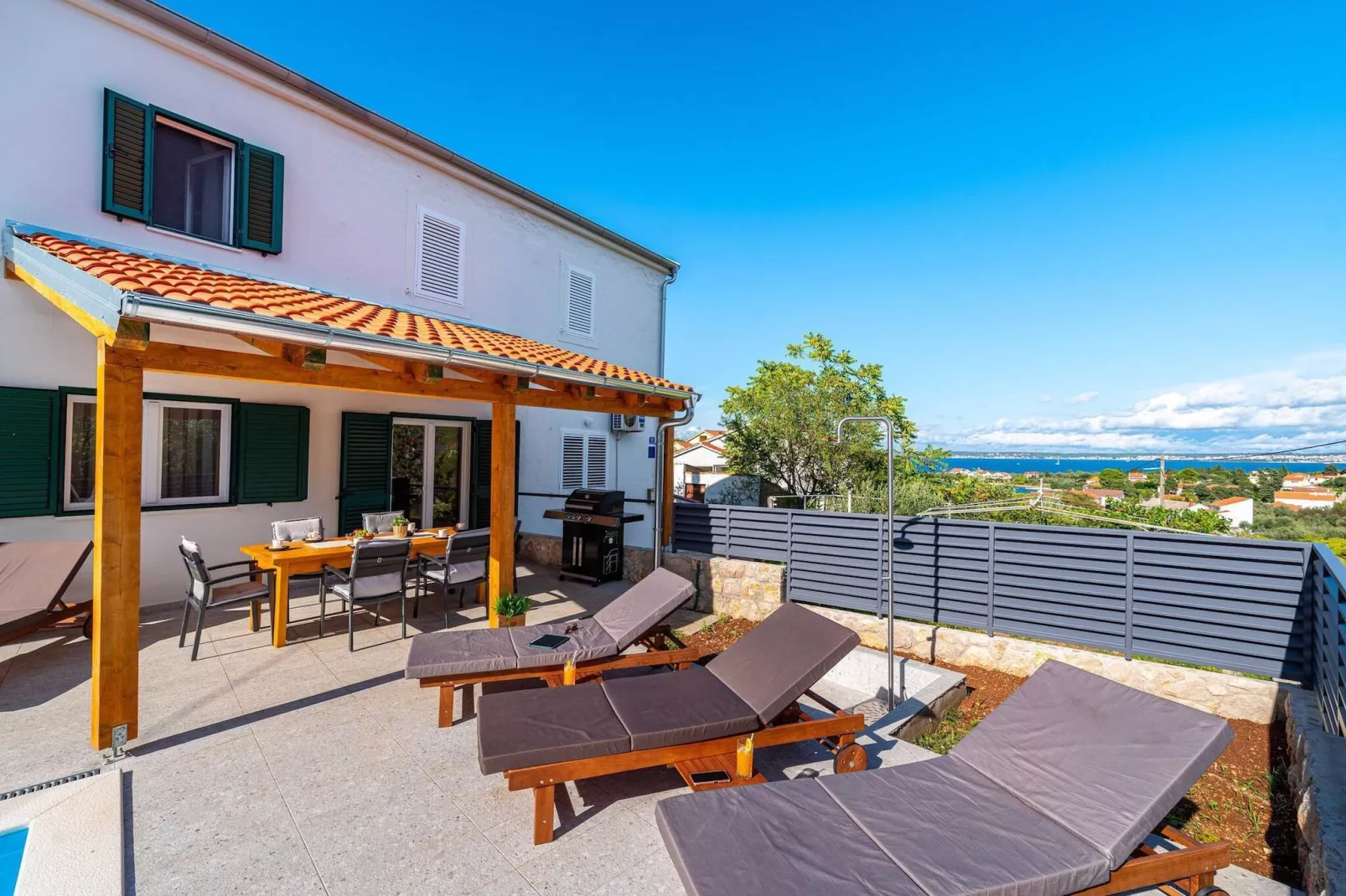 Sea view Villa Nana-Extérieur été