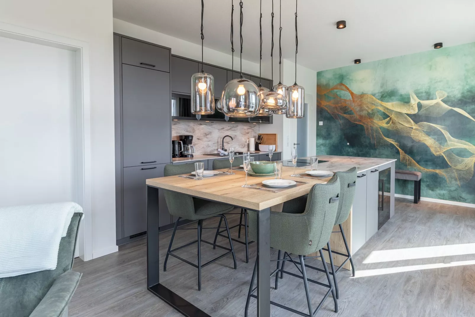 Penthouse de Luxe auf Nordstrand-Salle à manger