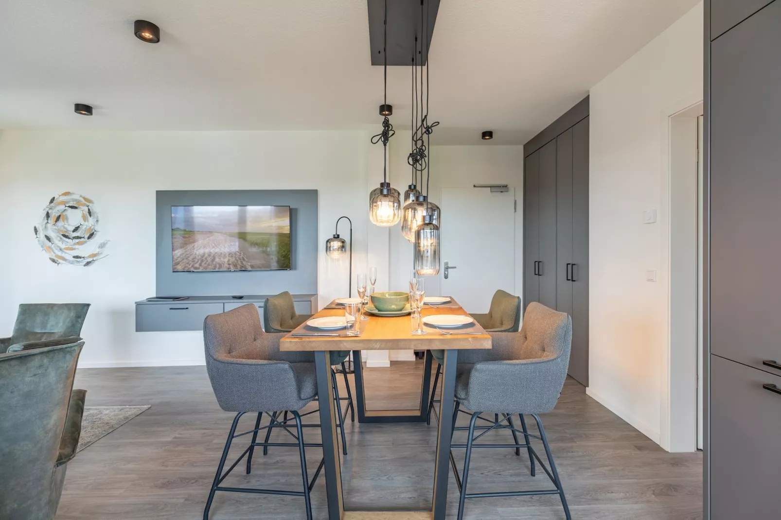 Wattblick de Luxe auf Nordstrand-Salle à manger