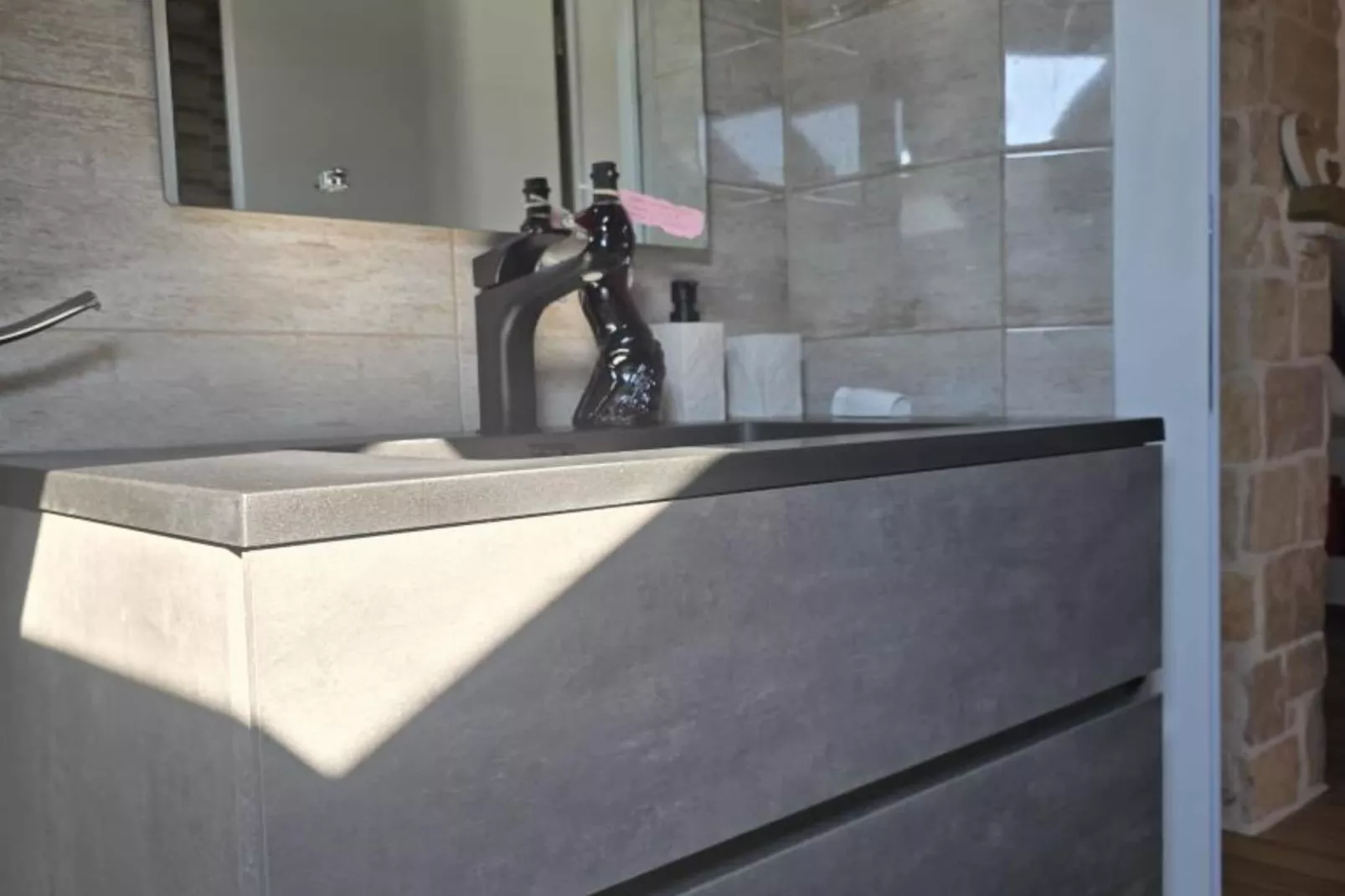 Apartment Angir Martina with sea view-Salle de bain