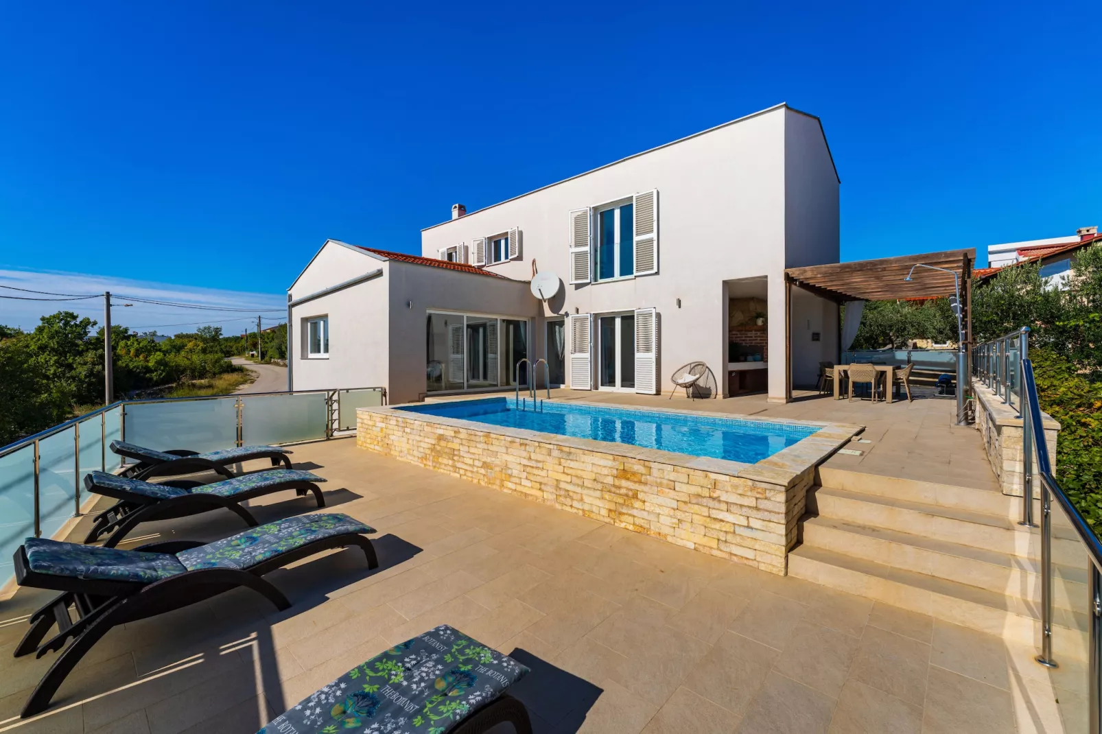 Sea view Villa Anpero-Extérieur été