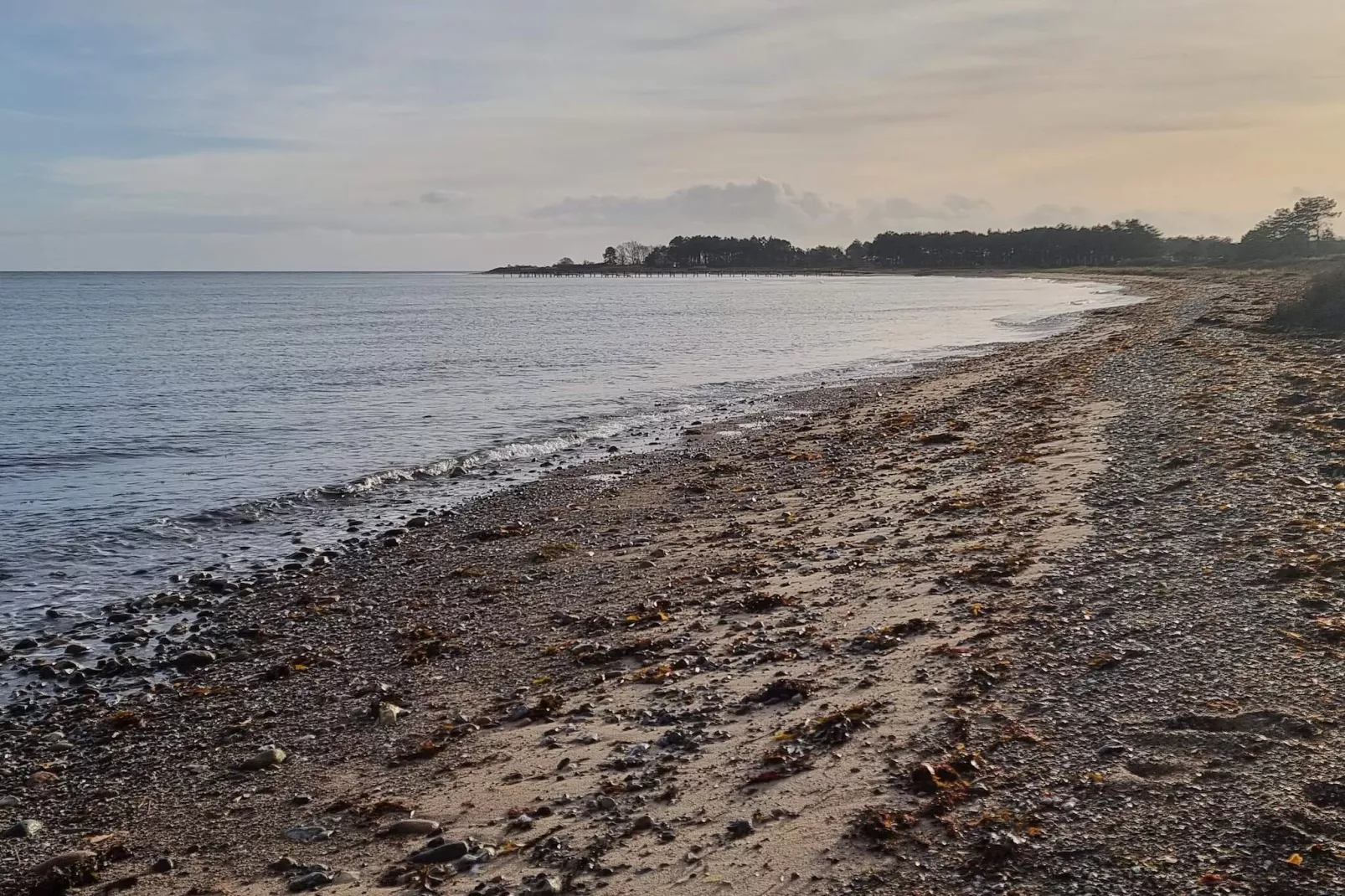 8 person holiday home in Knebel-Water view